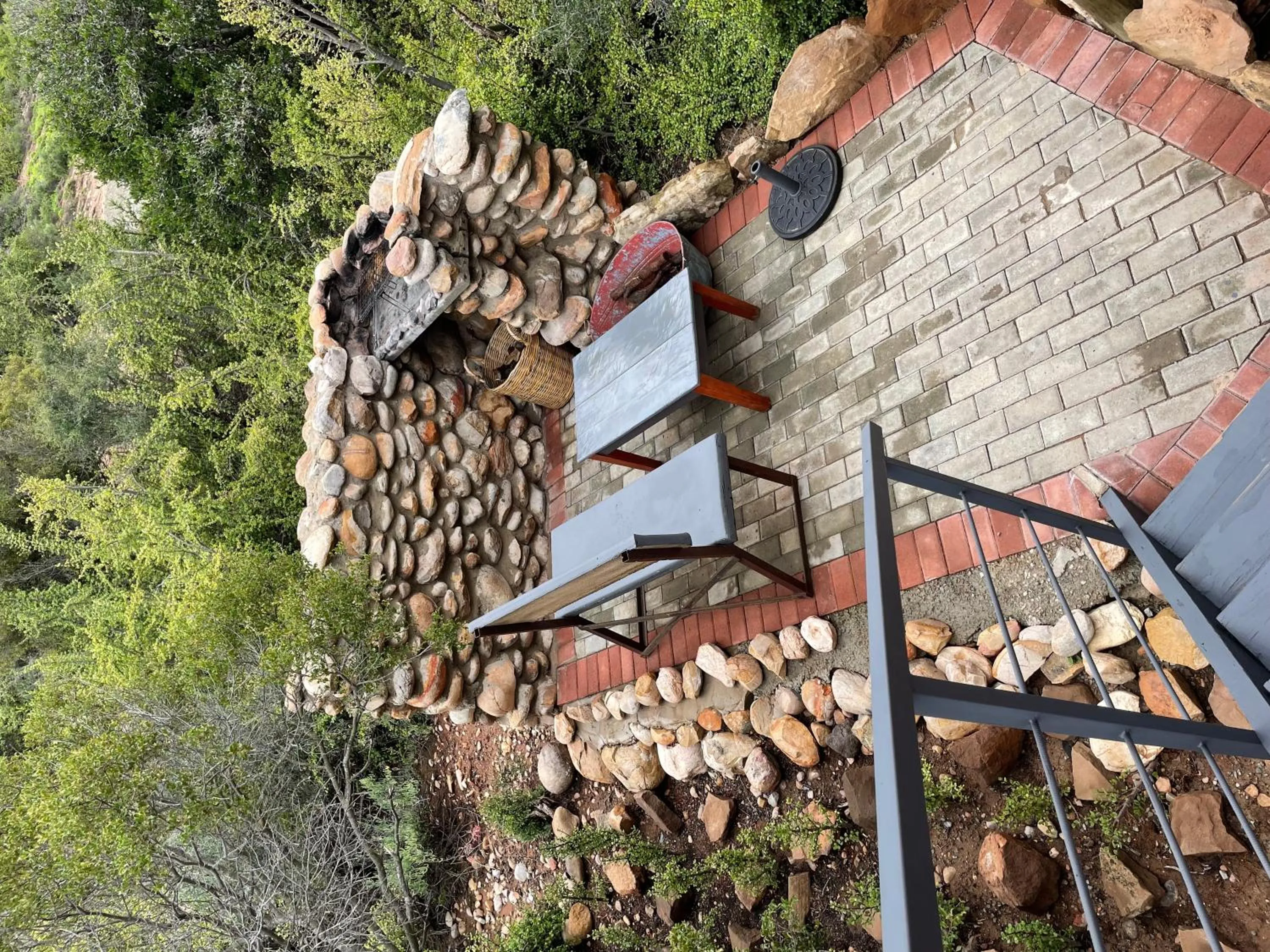 Patio in Klein Karoo Game Lodge