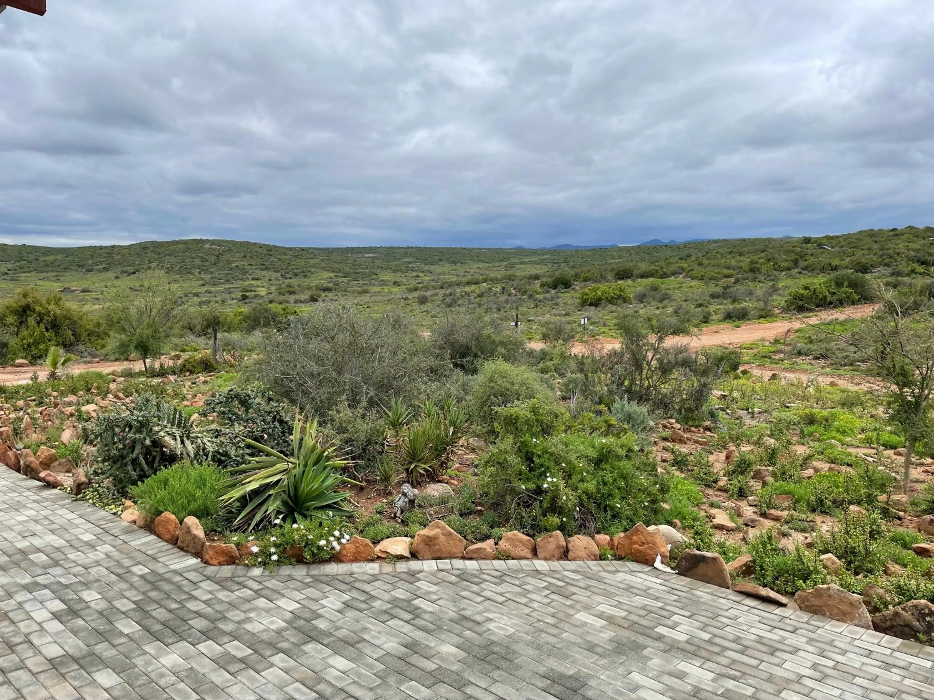 Natural landscape in Klein Karoo Game Lodge