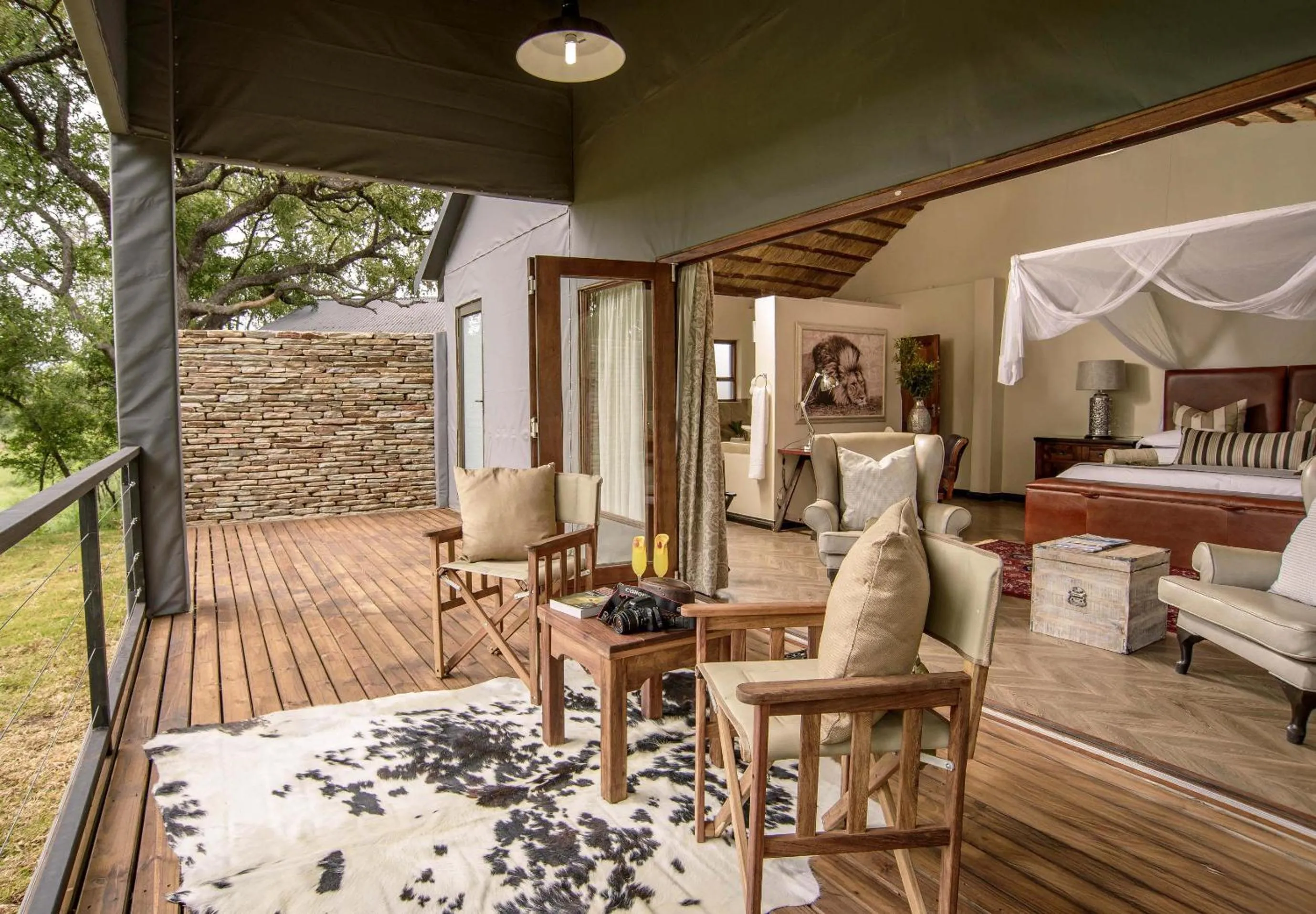 Bedroom in Karongwe - Becks Safari Lodge