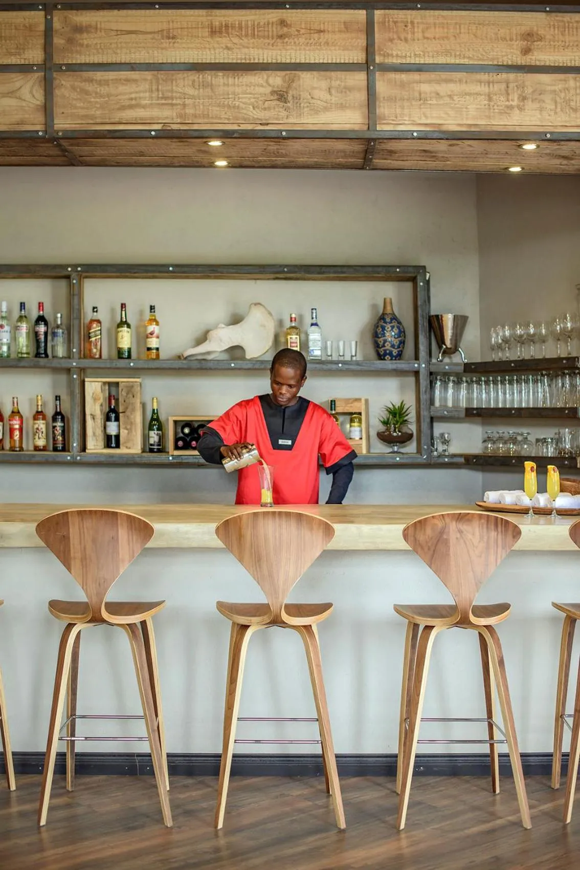 Lounge or bar in Karongwe - Becks Safari Lodge