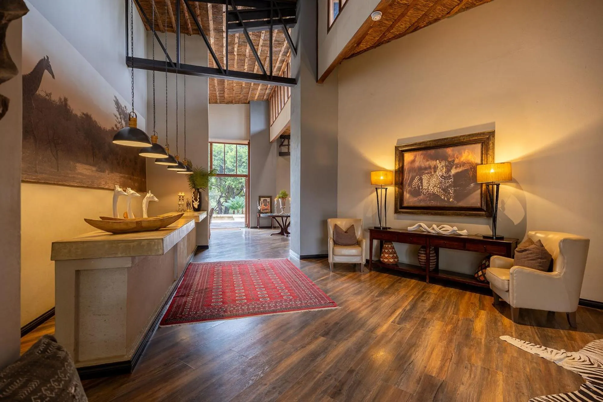 Seating area in Karongwe - Becks Safari Lodge