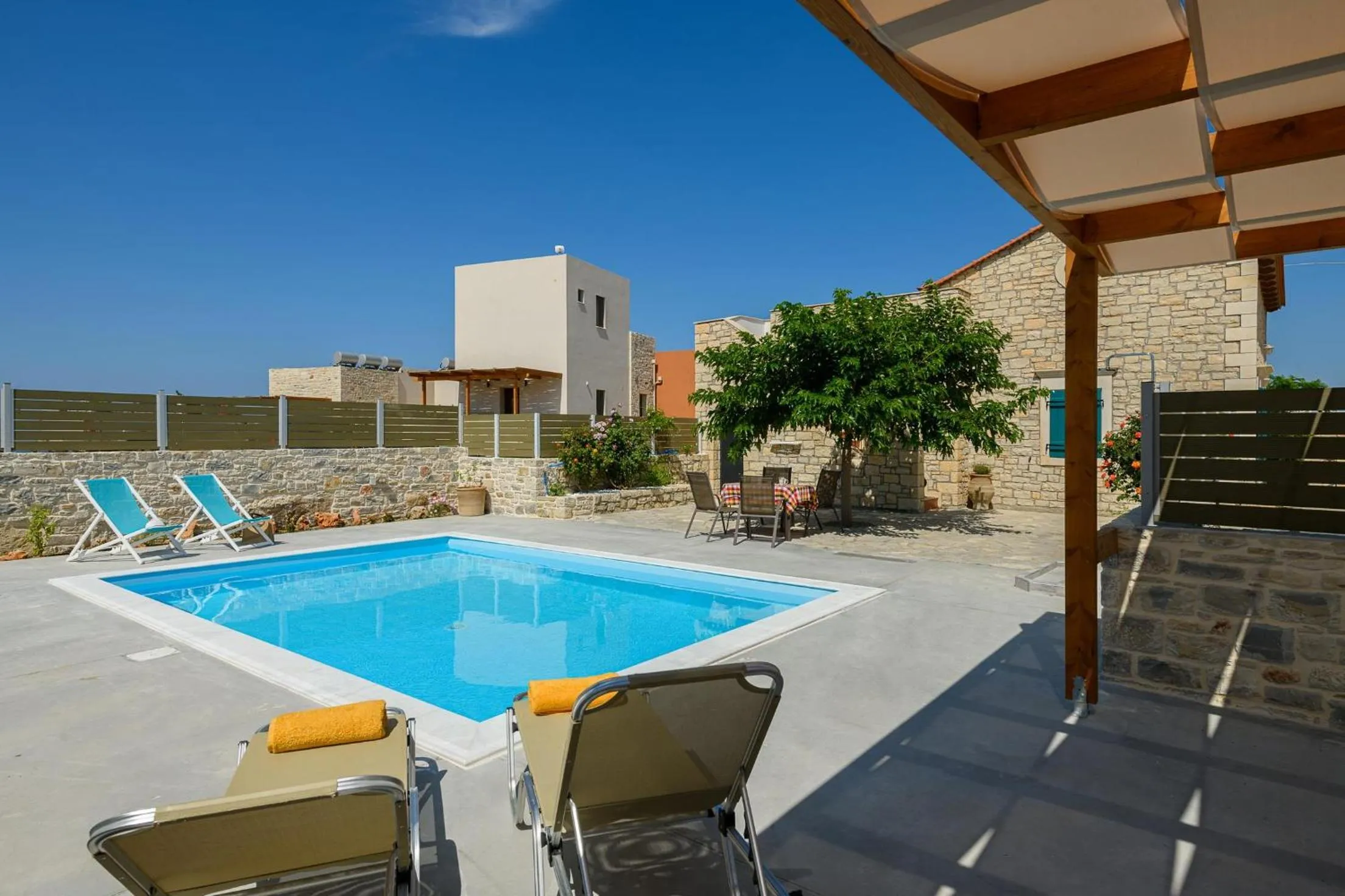Swimming pool in Orelia Cretan Deluxe Apartments