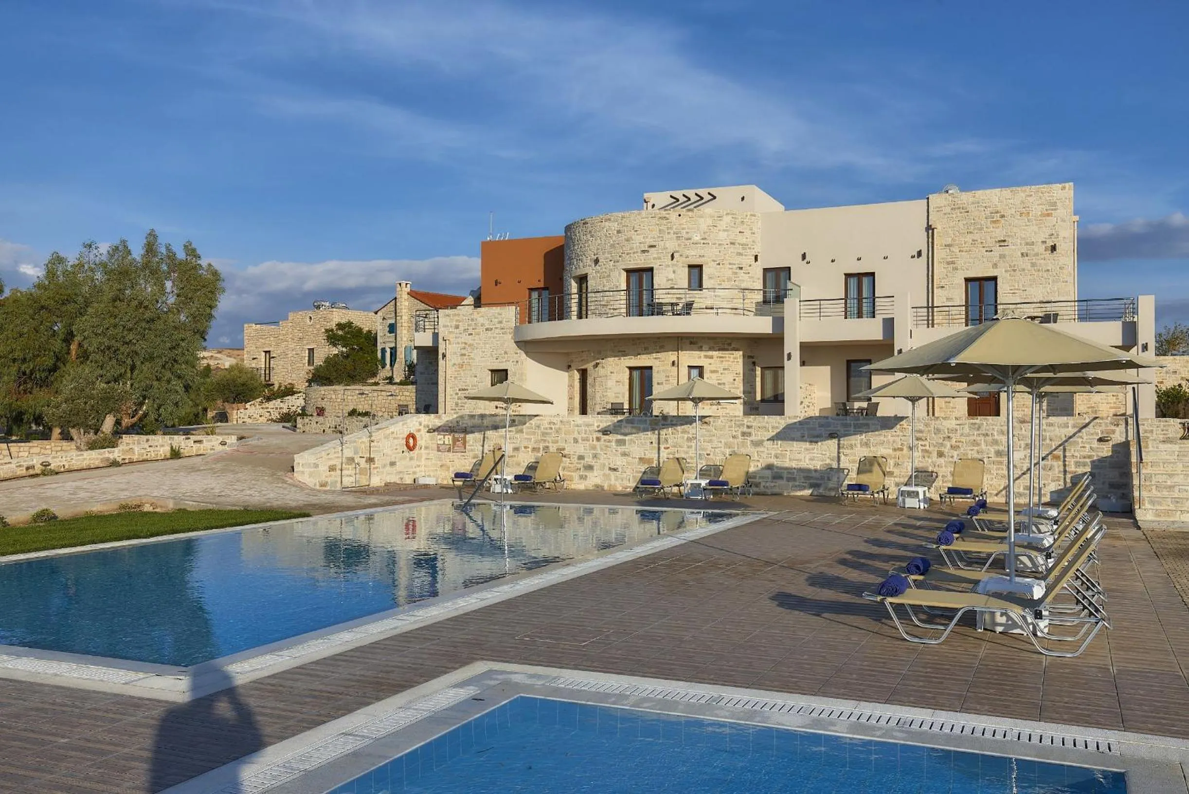 Property building in Orelia Cretan Deluxe Apartments