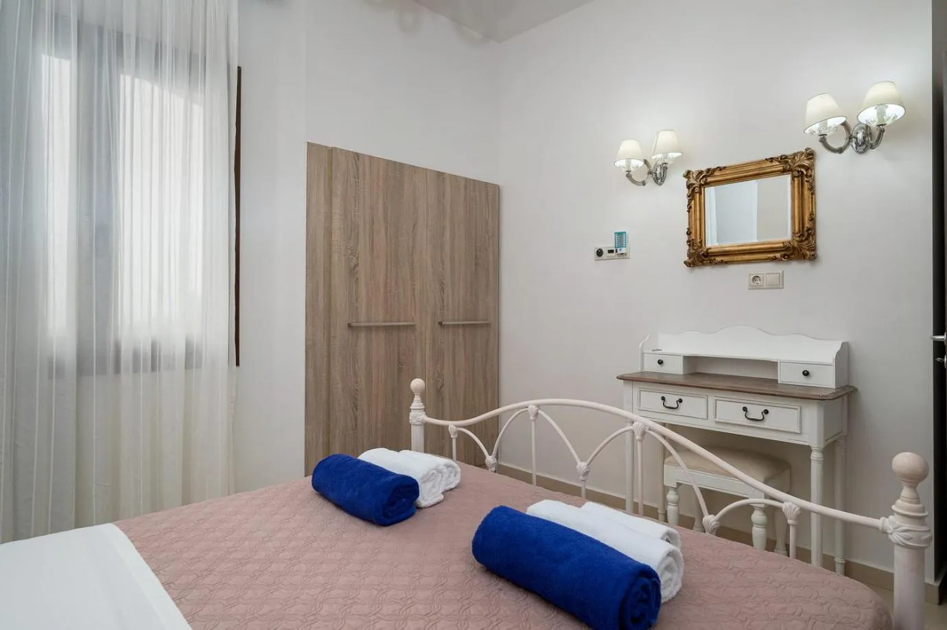 Bedroom in Orelia Cretan Deluxe Apartments