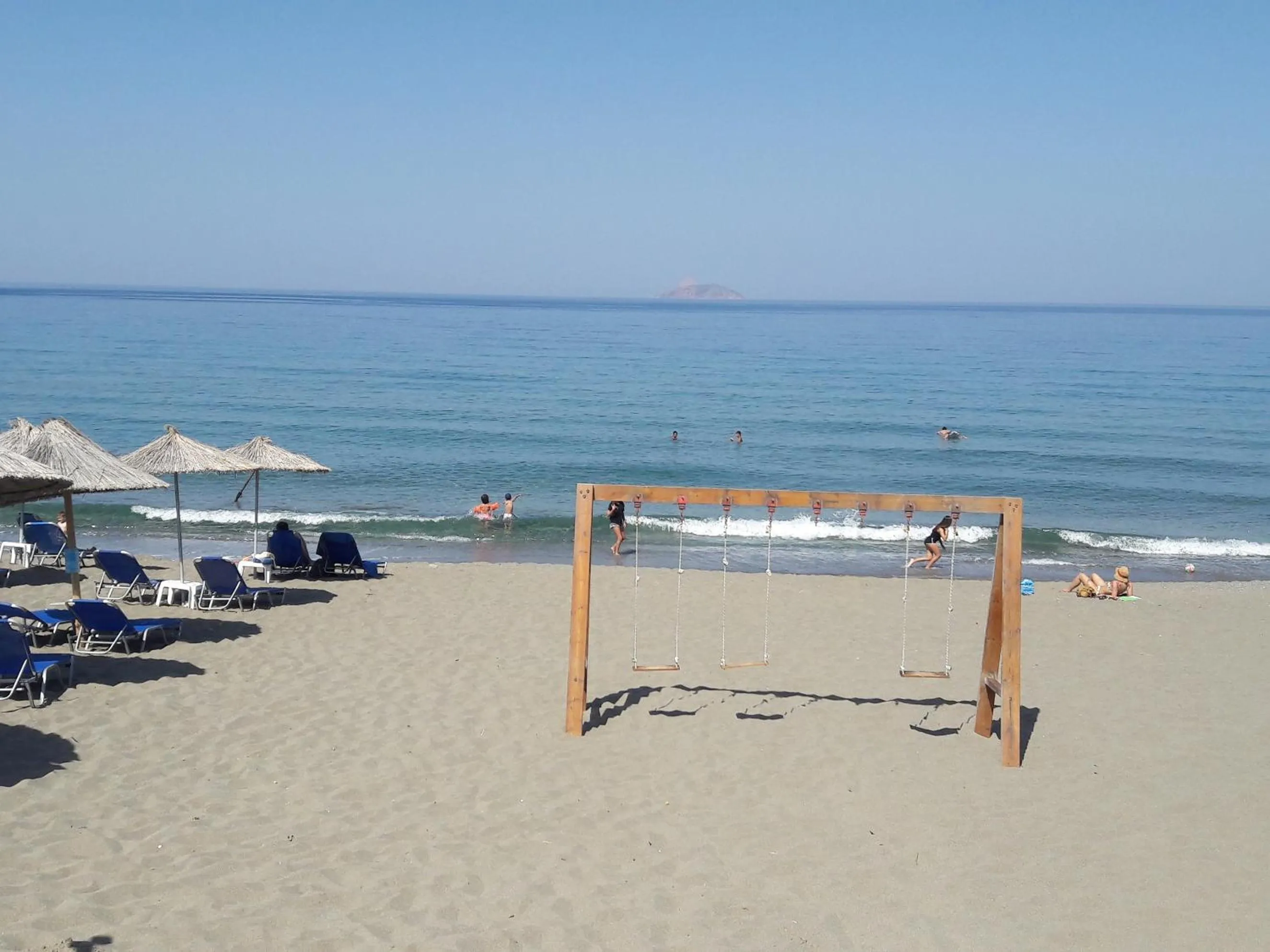 Beach in Orelia Cretan Deluxe Apartments