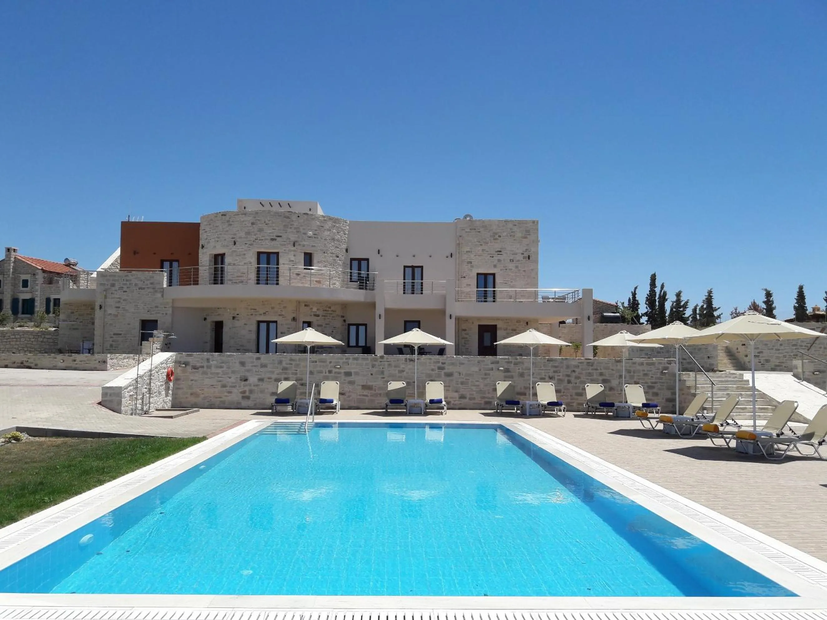Property building in Orelia Cretan Deluxe Apartments