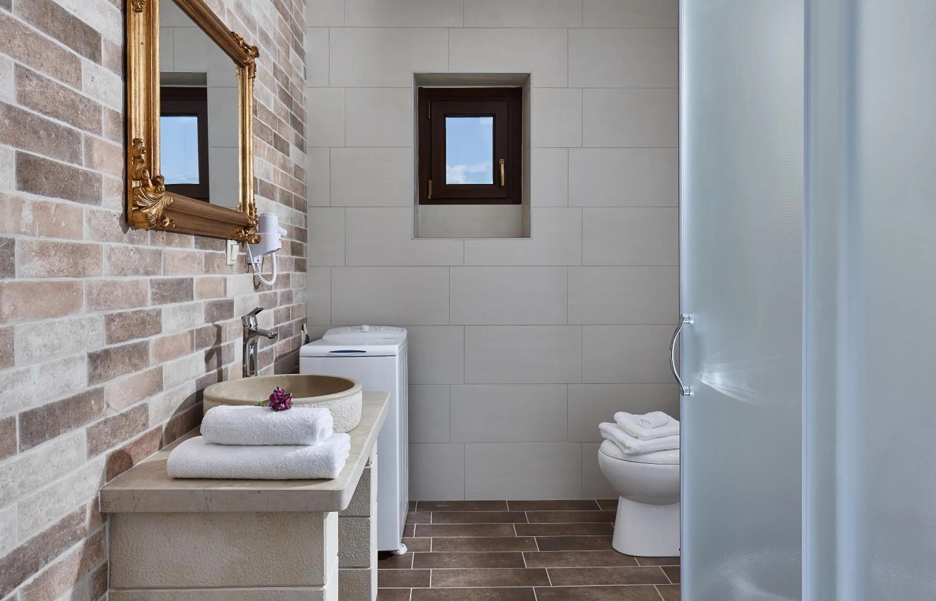 Toilet in Orelia Cretan Deluxe Apartments