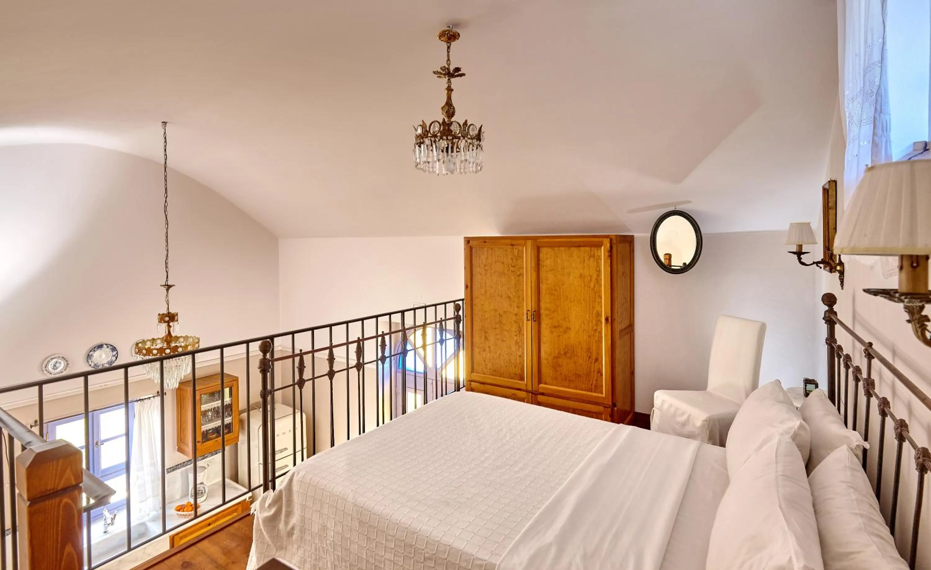 Bed in Orelia Cretan Deluxe Apartments