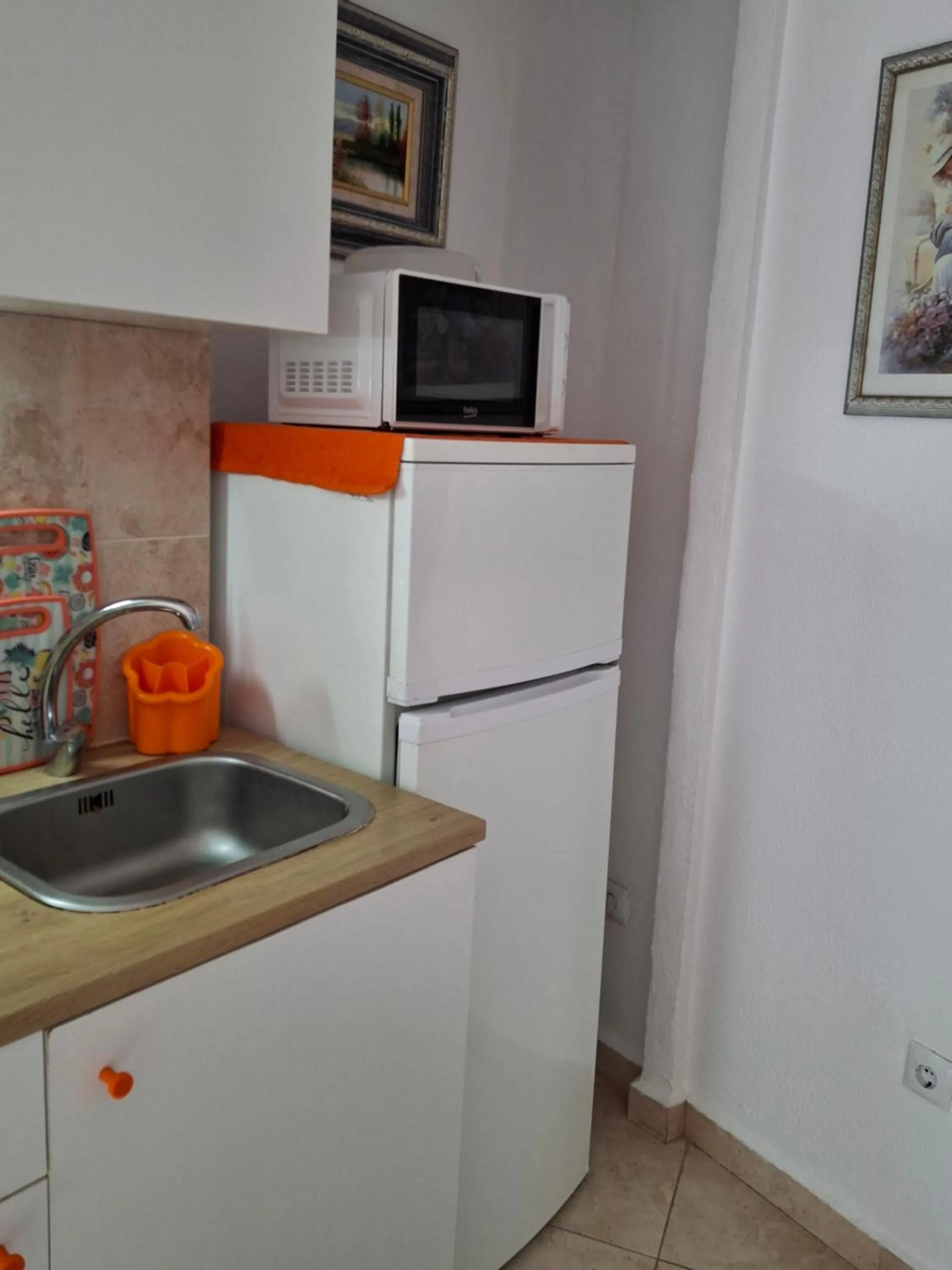 Kitchen or kitchenette in Apartamento Orange