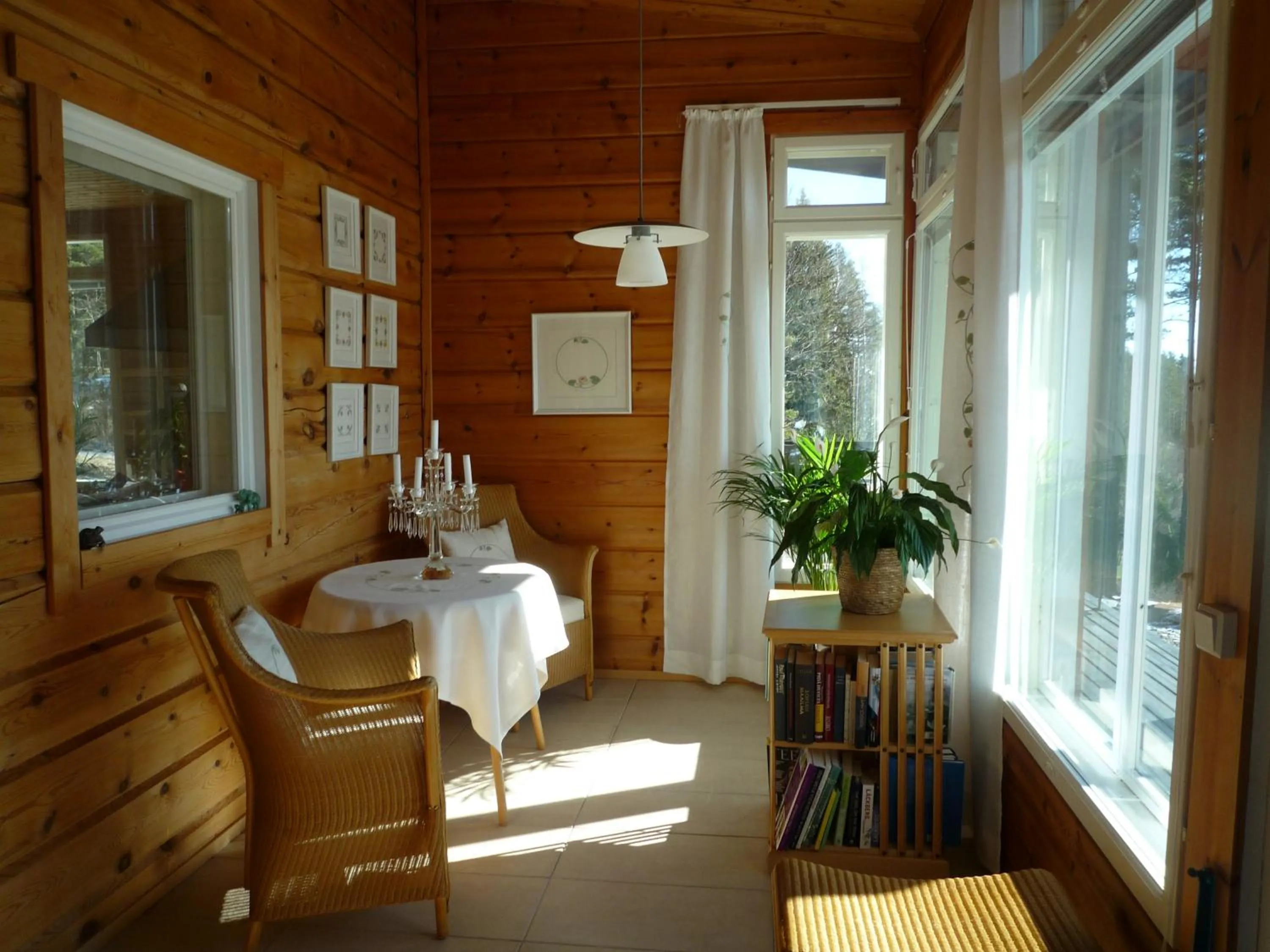Seating area in Leena's B&B