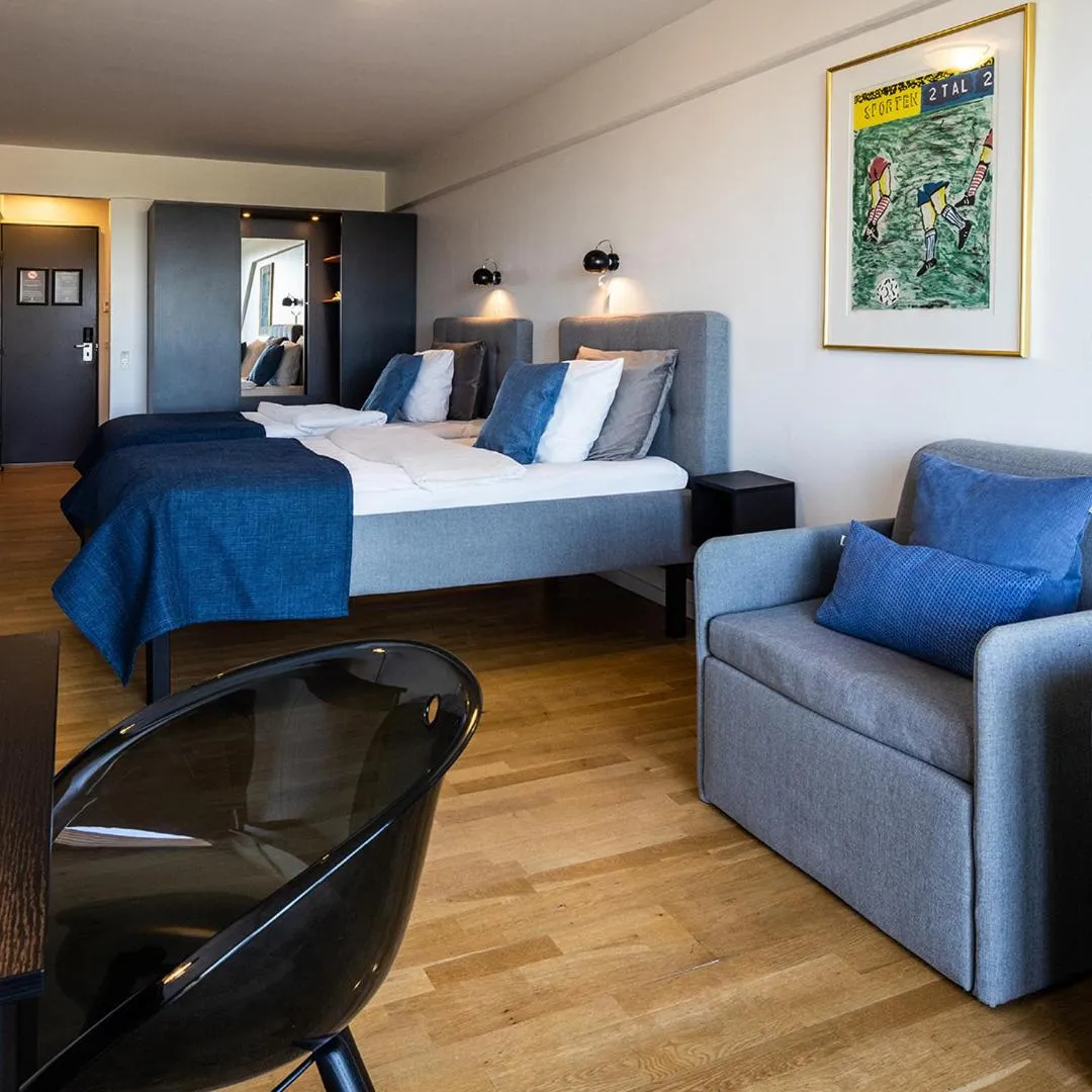 Bedroom, Bed in Idrættens Hus Hotel og Konference