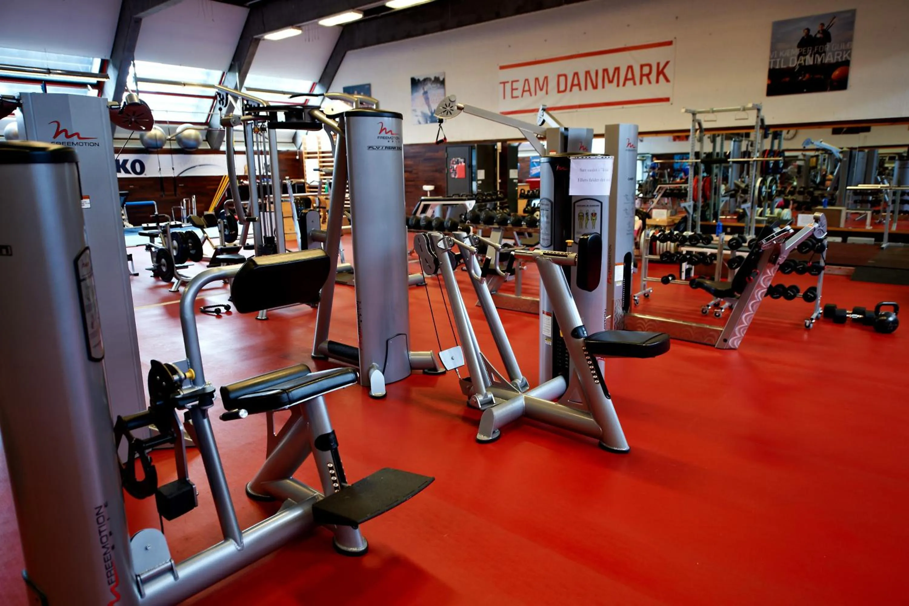 Fitness centre/facilities in Idrættens Hus Hotel og Konference