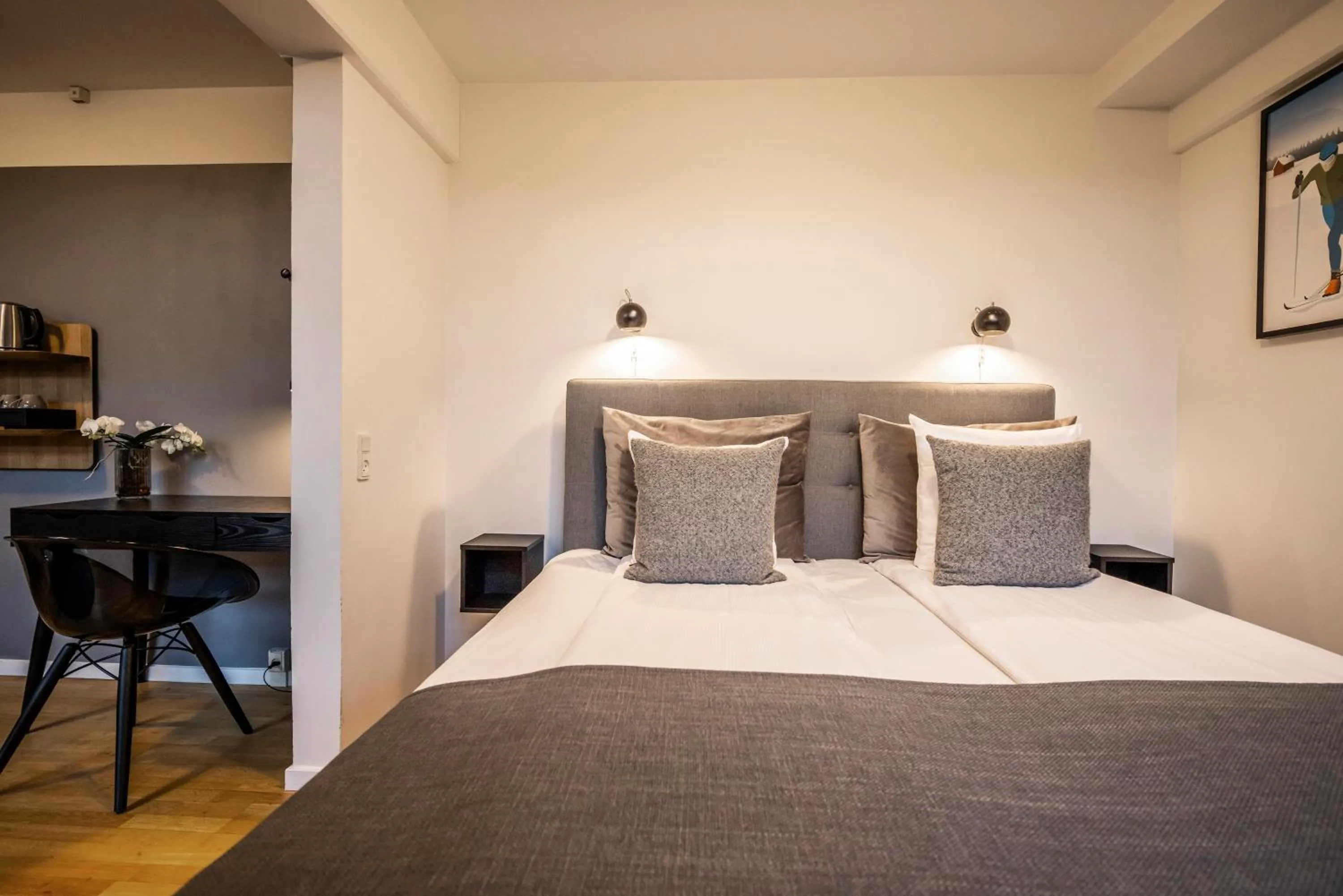 Bedroom, Bed in Idrættens Hus Hotel og Konference