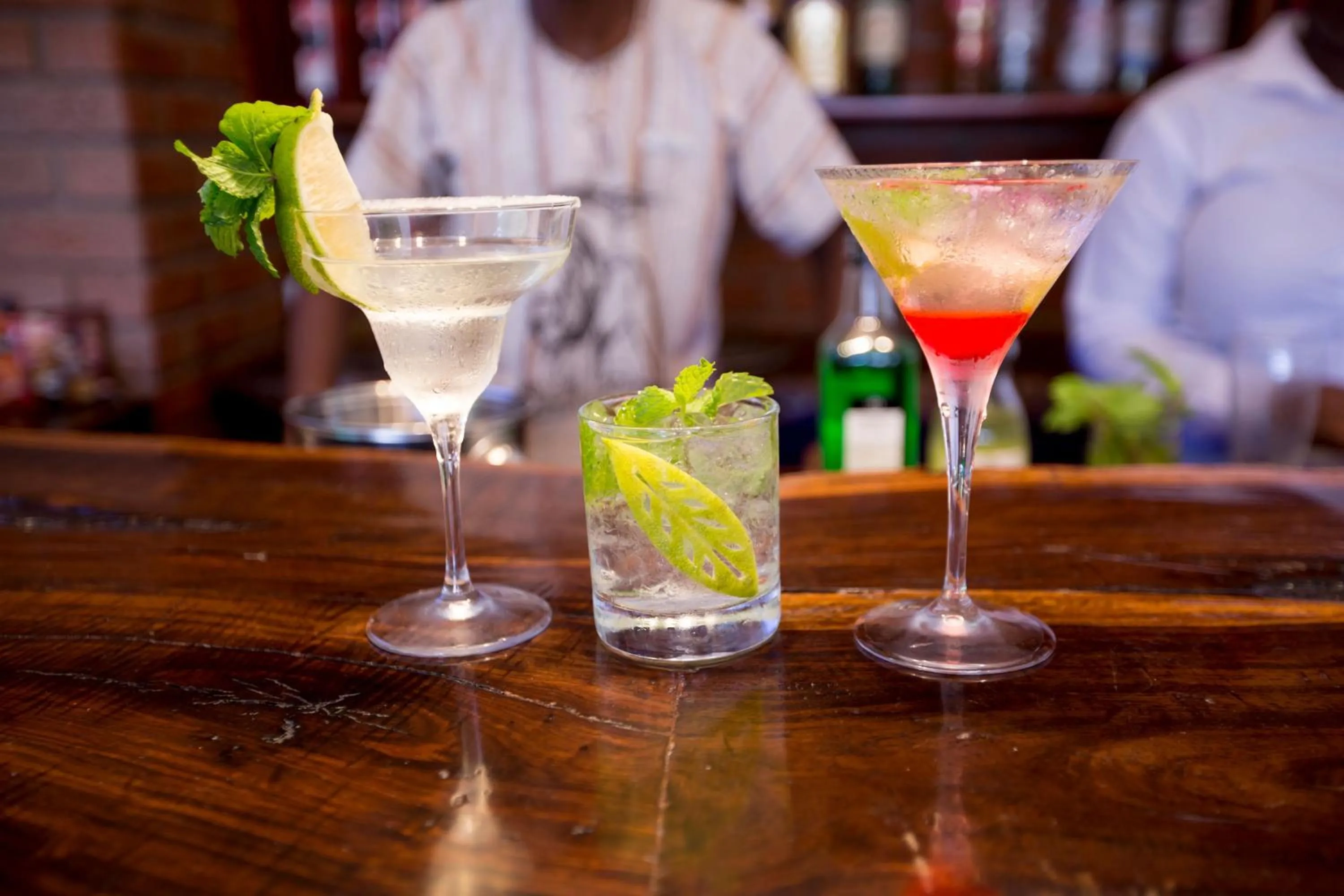 Alcoholic drinks in Livingstone Lodge