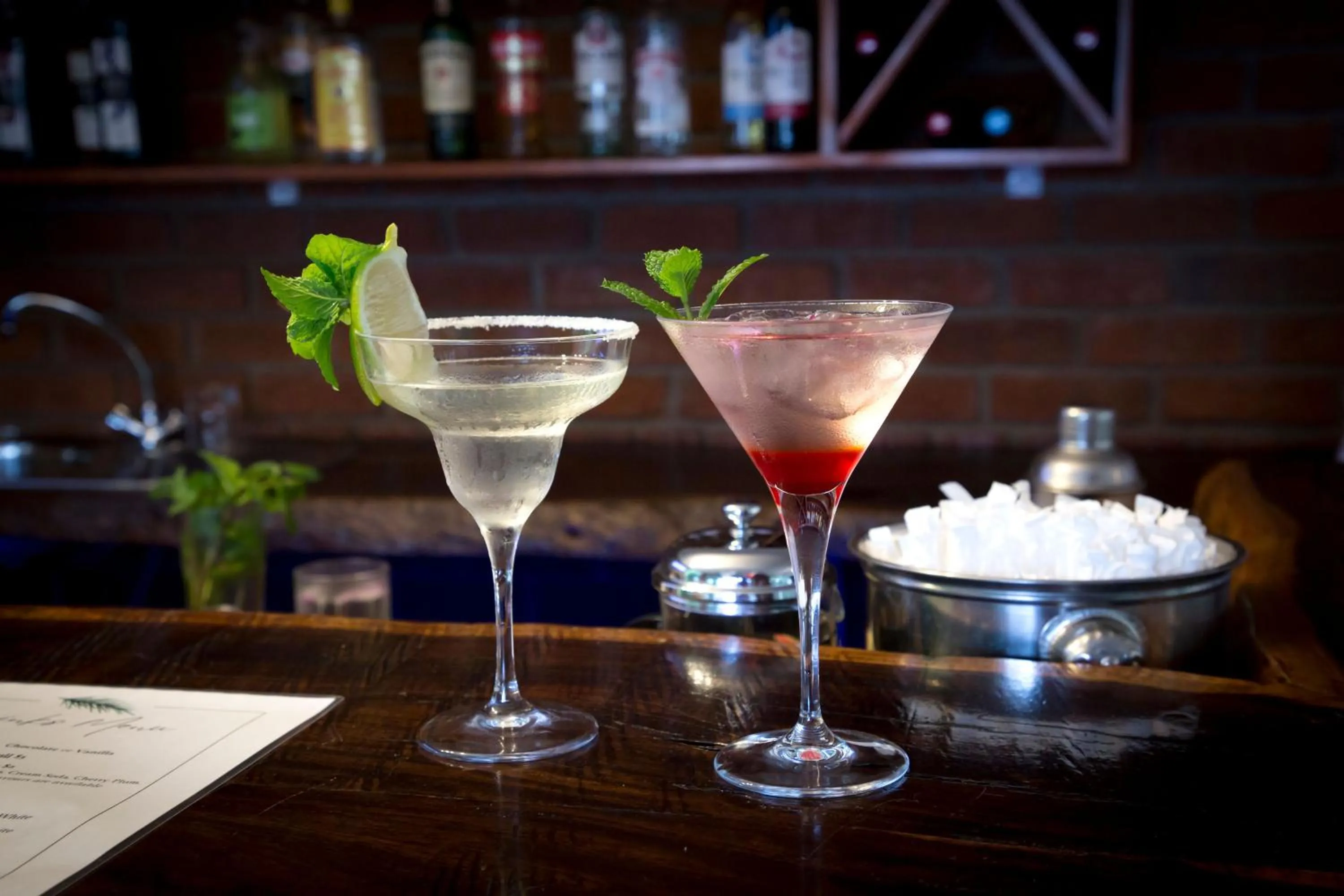 Alcoholic drinks in Livingstone Lodge