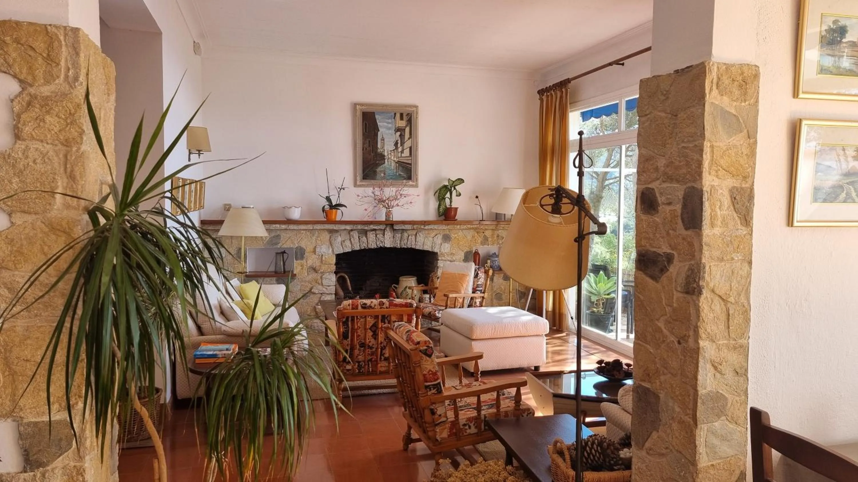 Living room in Hostal Sa Barraca - Adults Only