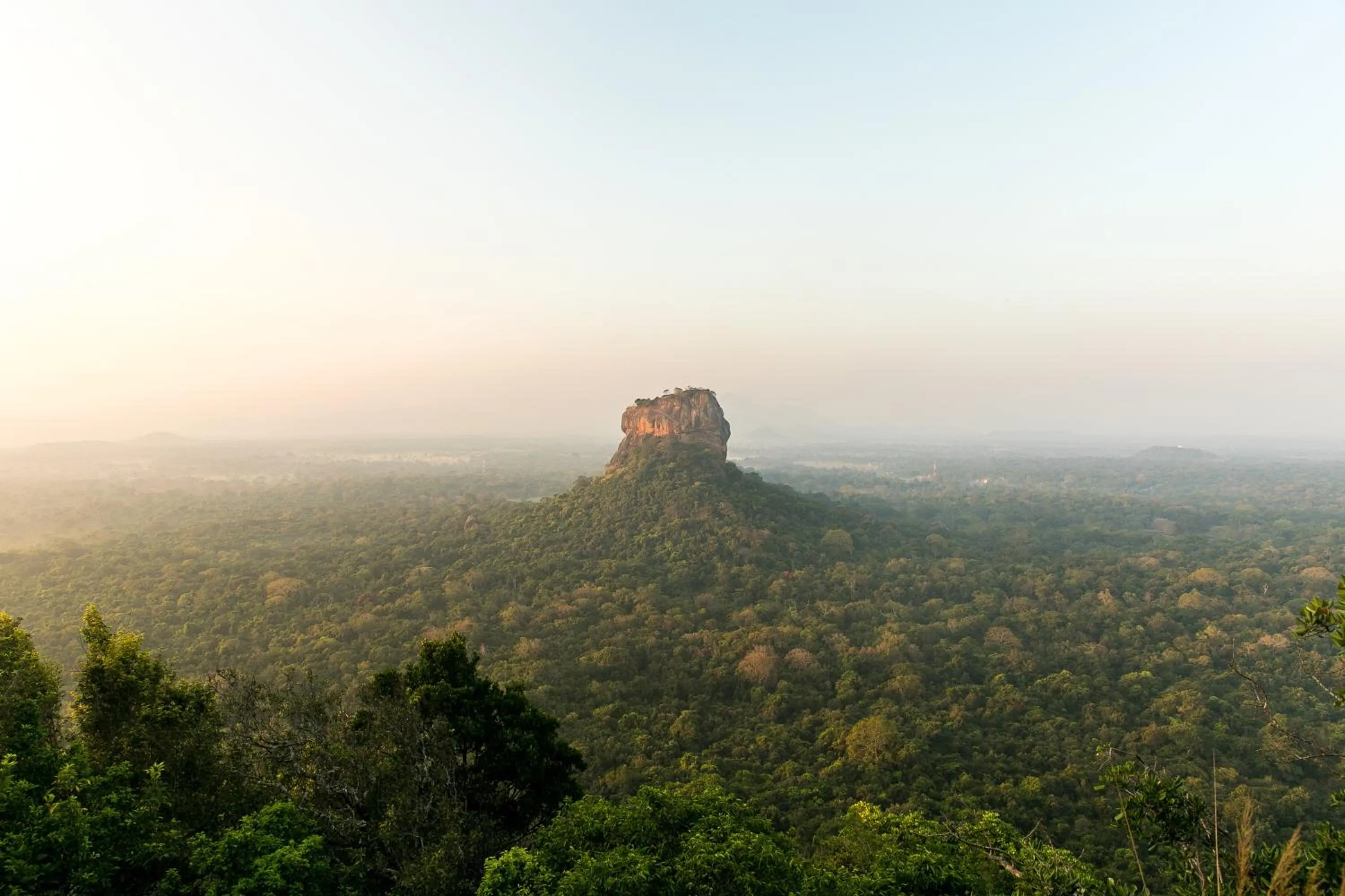 Mountain view in Lakmal Resort Sigiriya