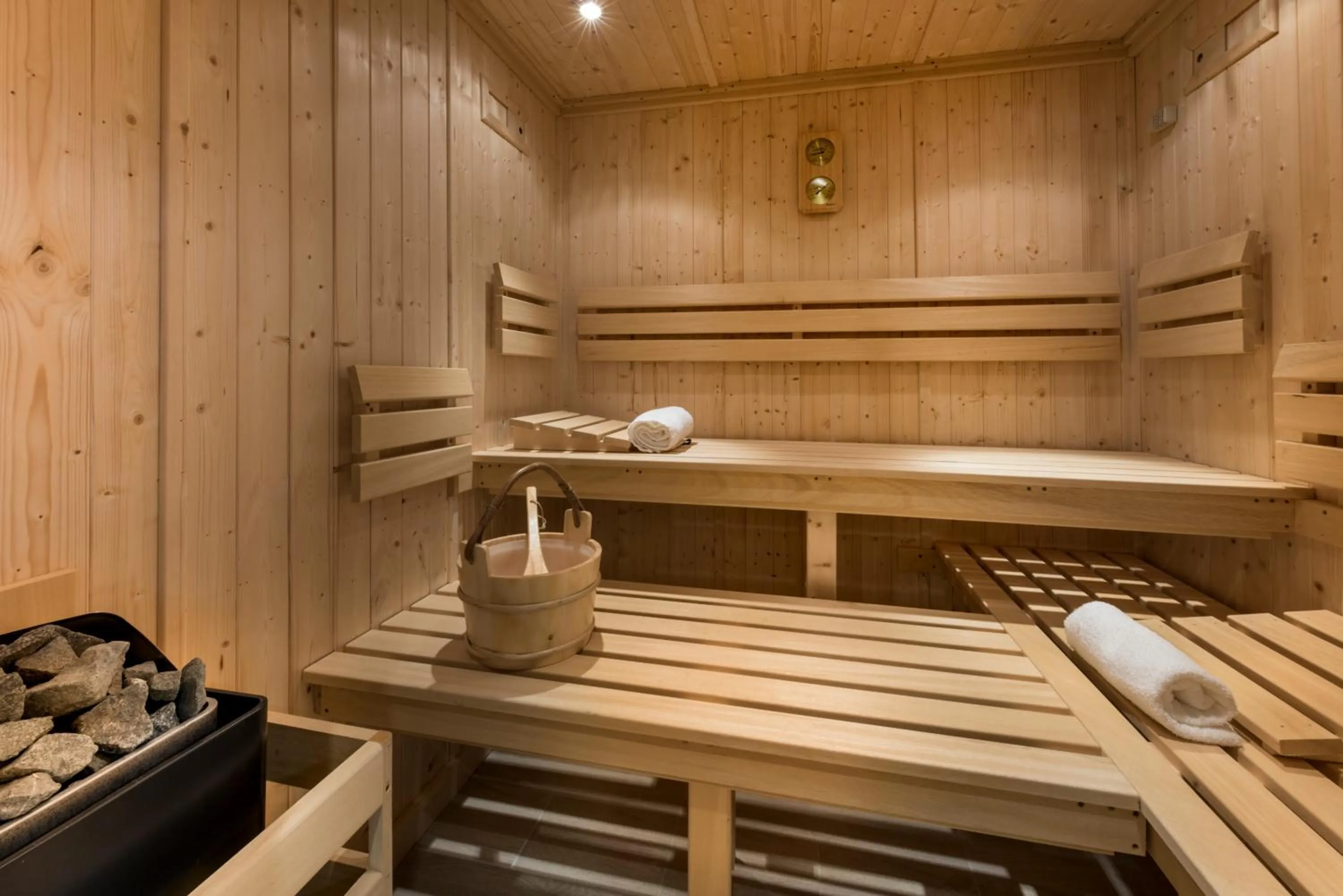 Sauna in Domaine du Bois des Anges