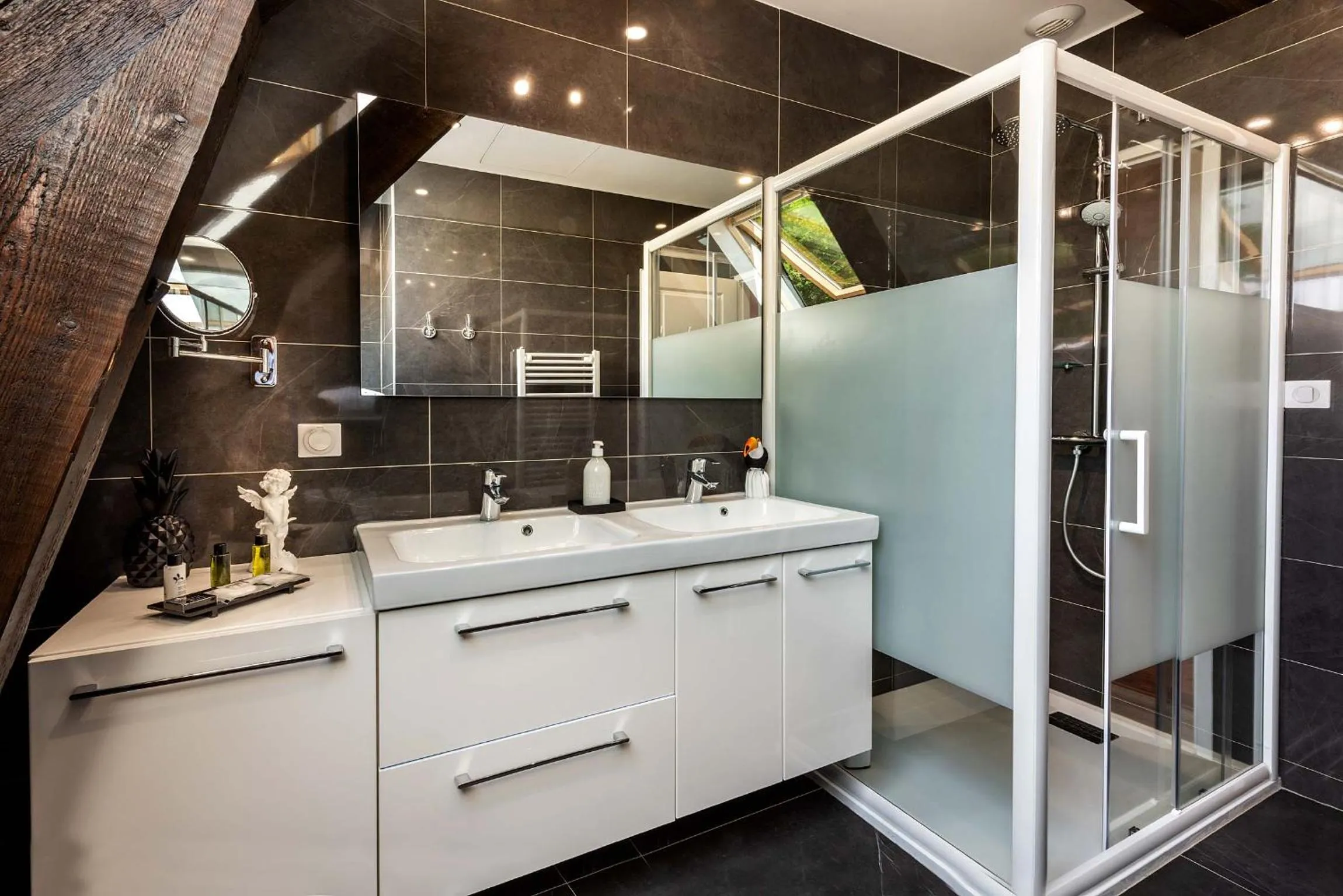 Bathroom in Domaine du Bois des Anges