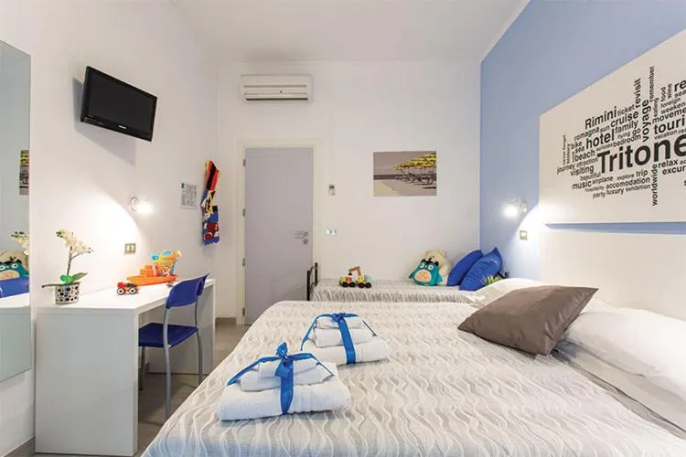 Photo of the whole room in Hotel Tritone Rimini