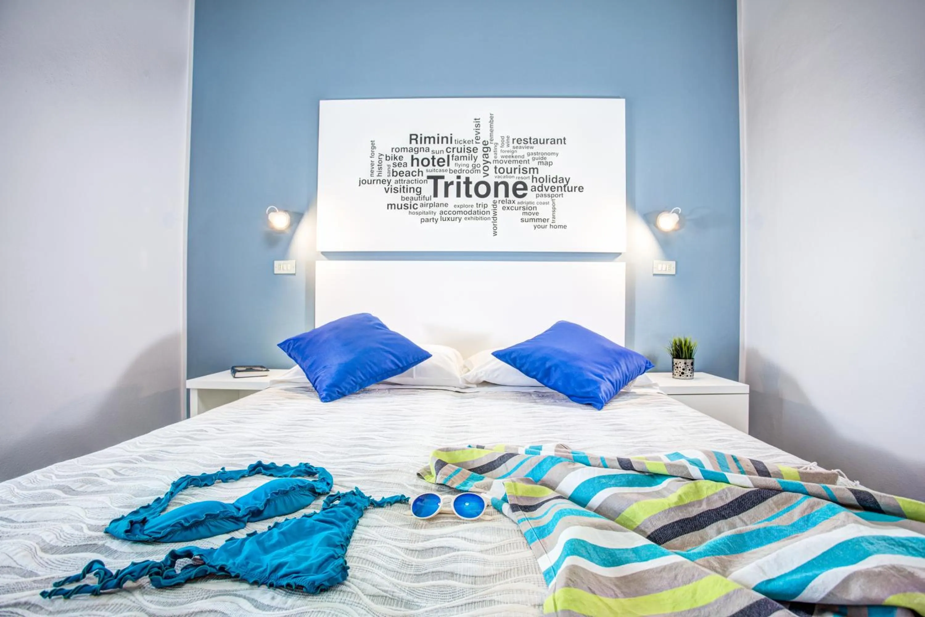 Photo of the whole room in Hotel Tritone Rimini