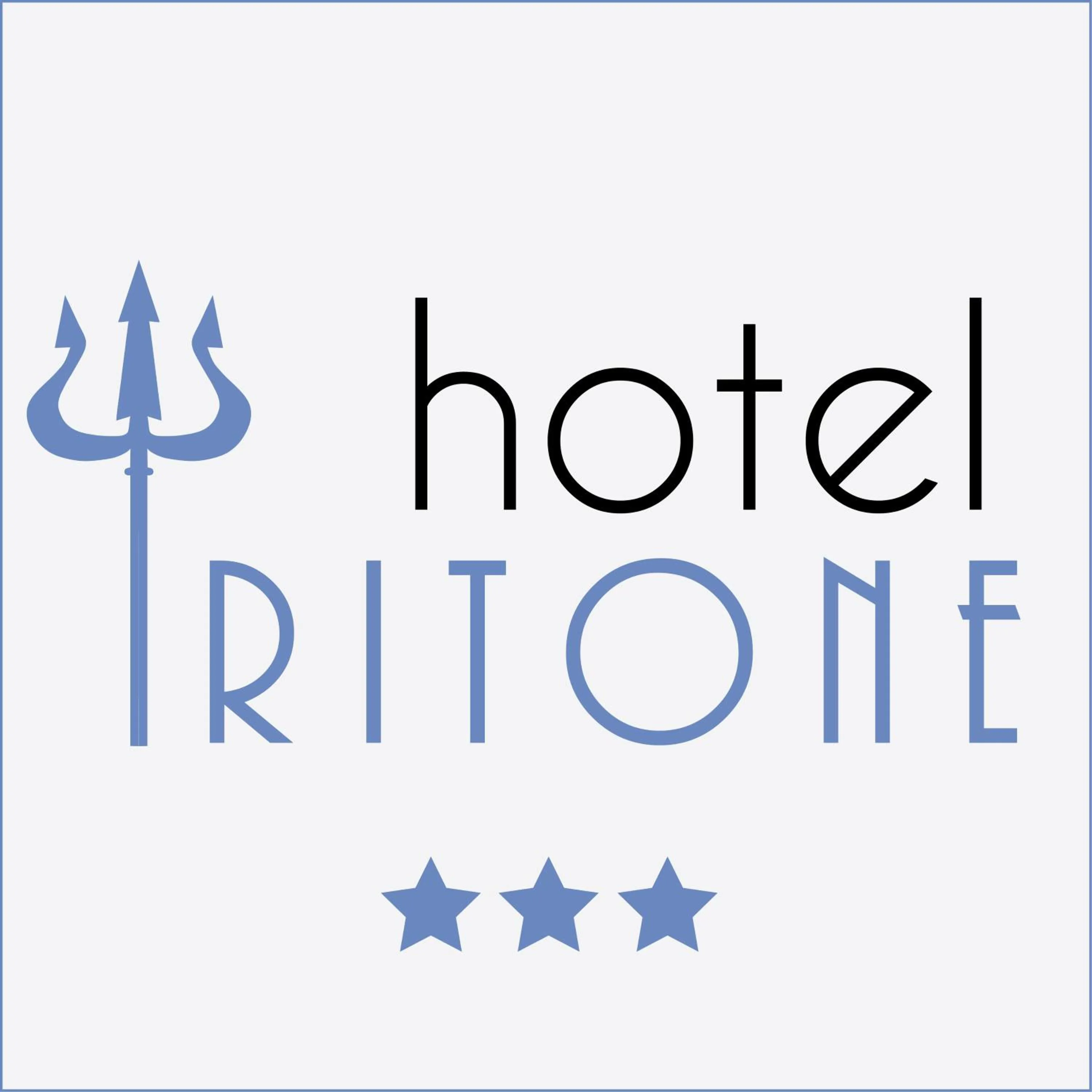 Property logo or sign in Hotel Tritone Rimini