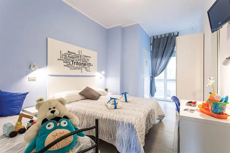Photo of the whole room in Hotel Tritone Rimini