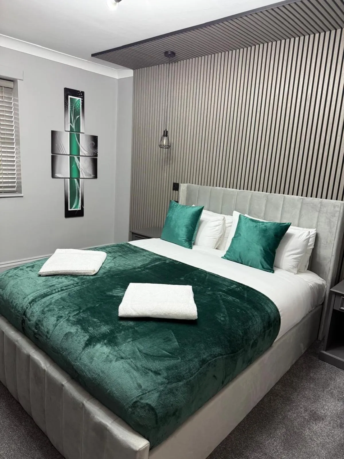 Bed in The Jacobean Hotel