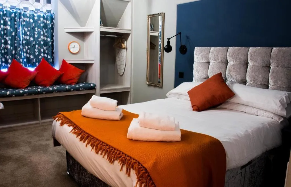 Bed in The Jacobean Hotel