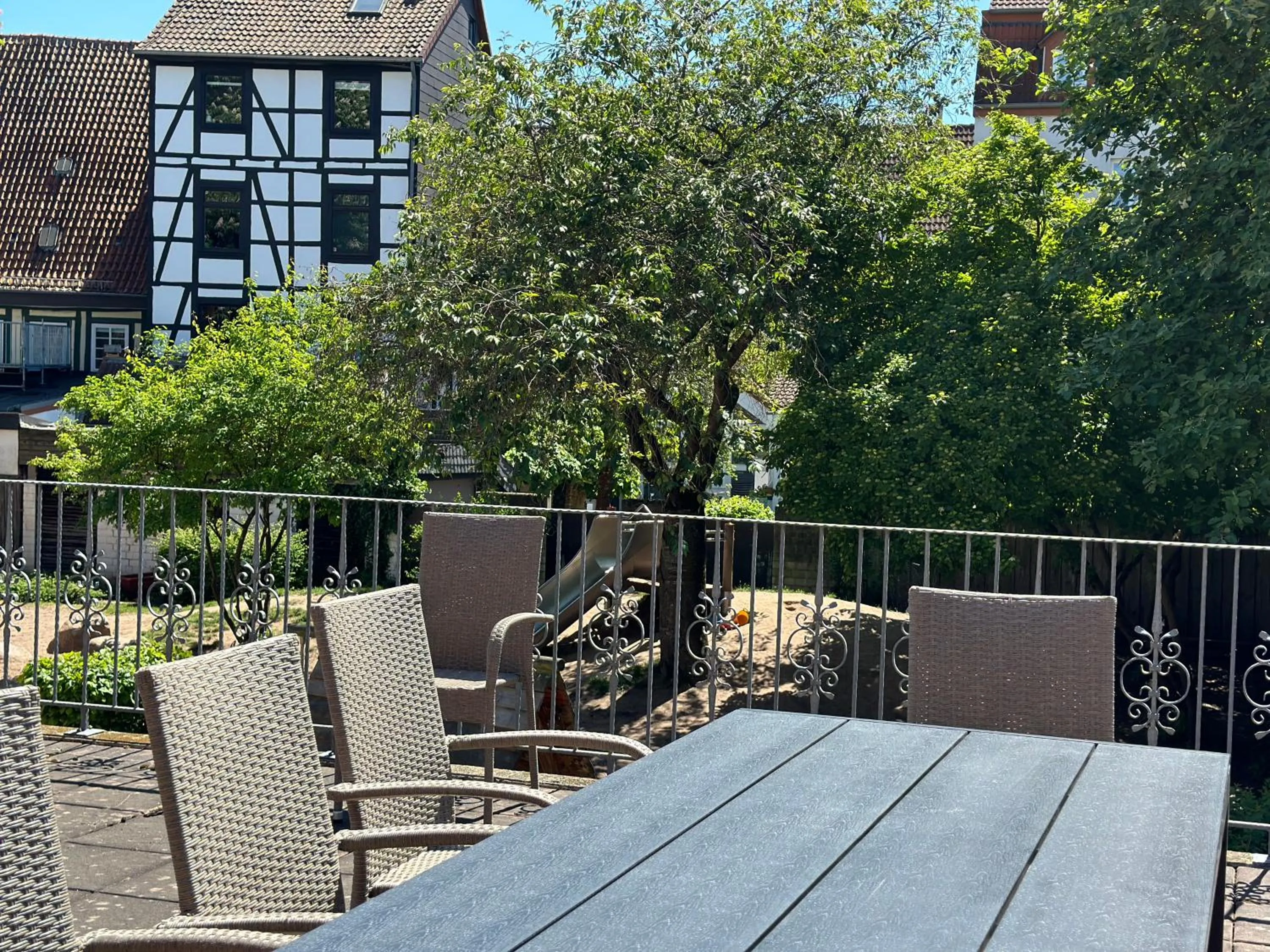 Balcony/Terrace in City Hotel Hameln