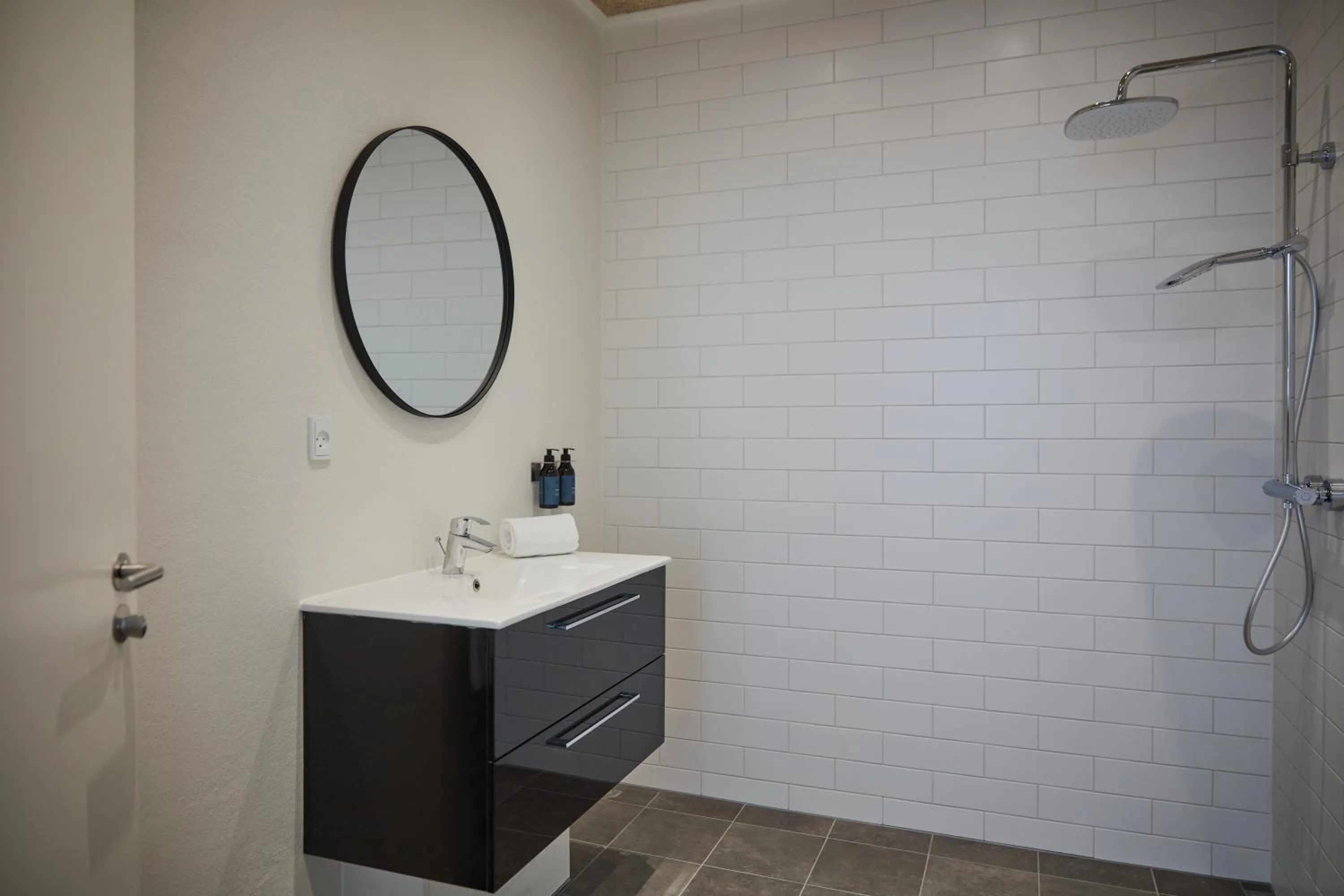 Bathroom in Benniksgaard Hotel