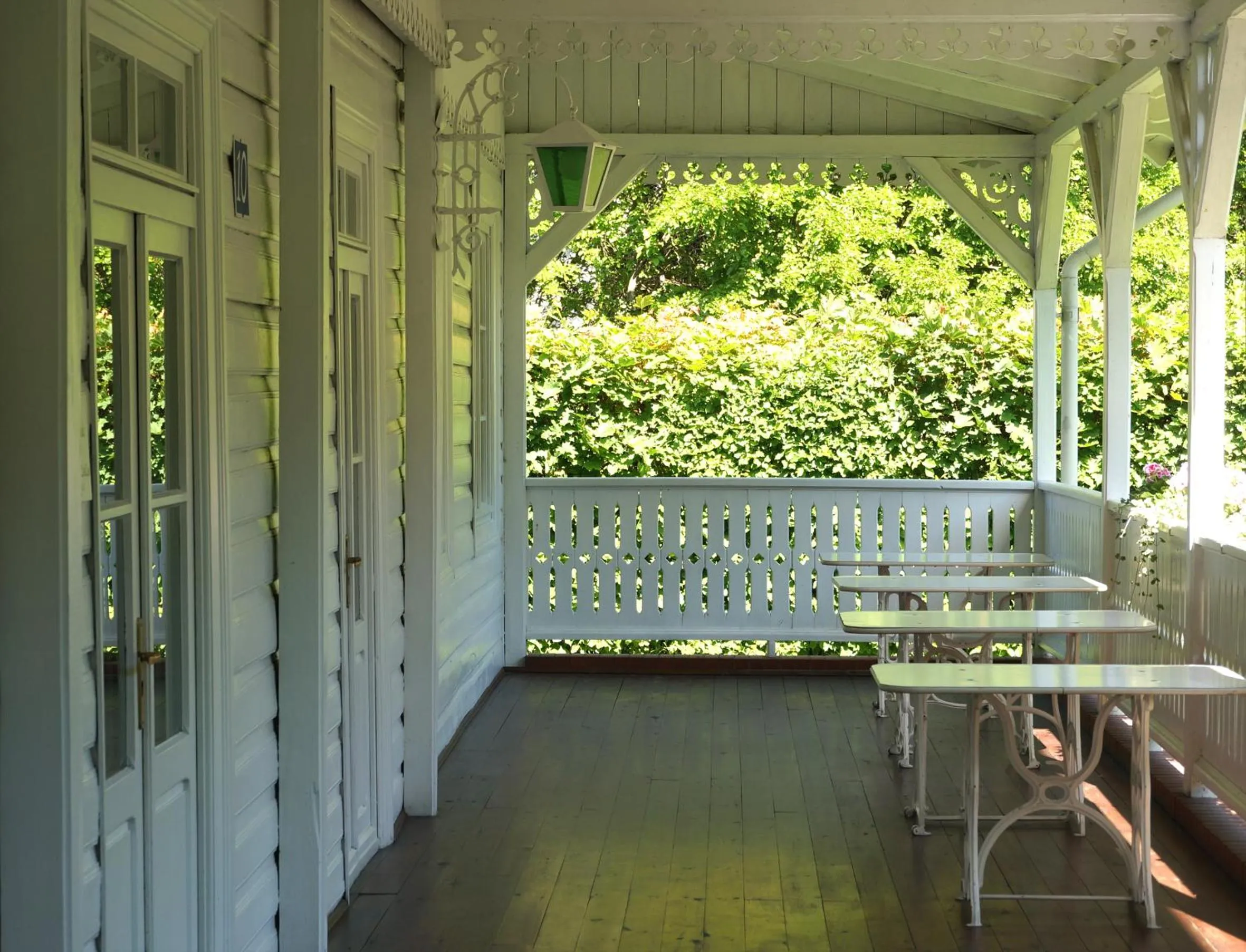 Balcony/Terrace in Dworek Aleksandria