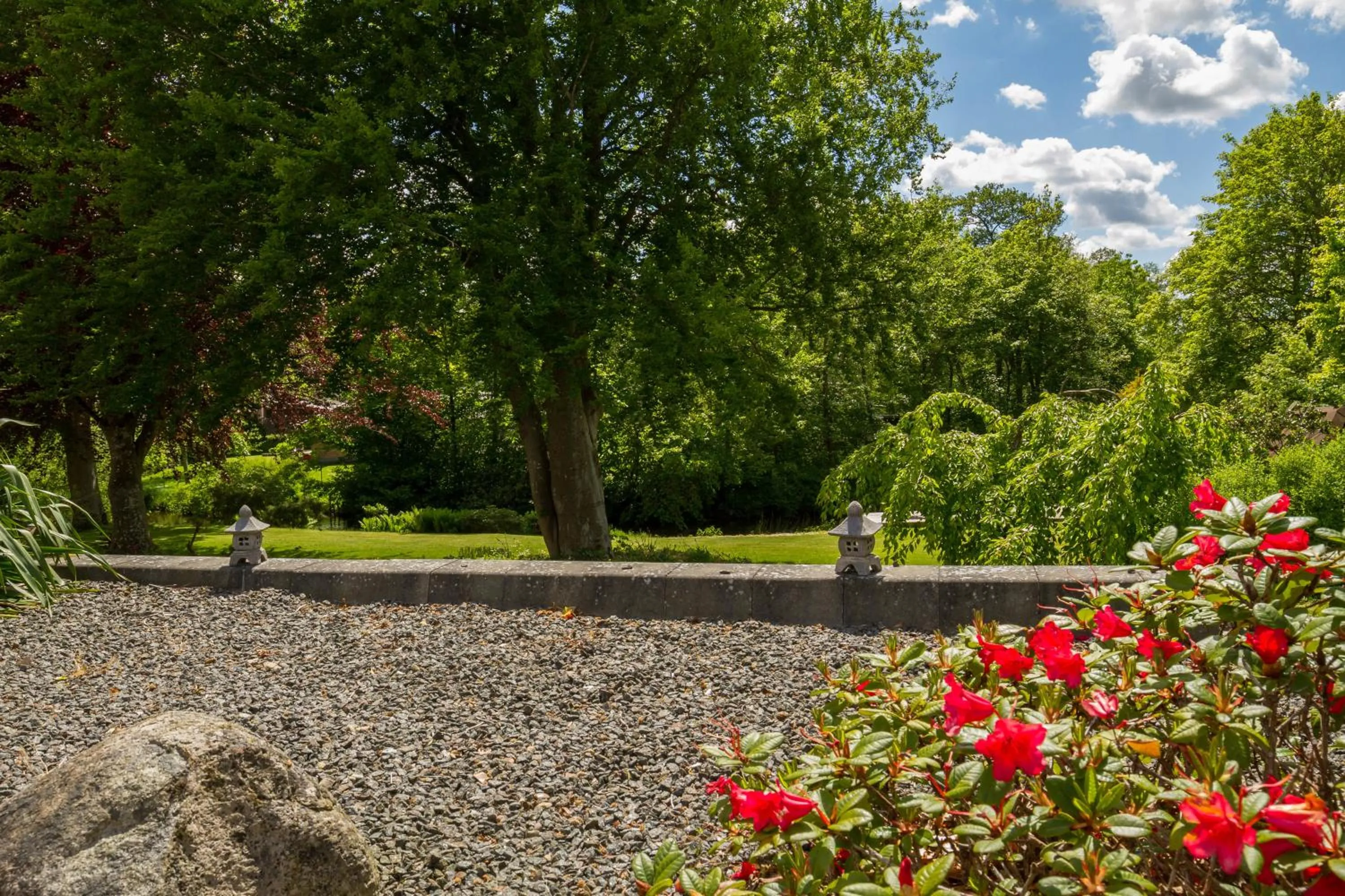 Garden in Sdr. Omme Kro & Hotel