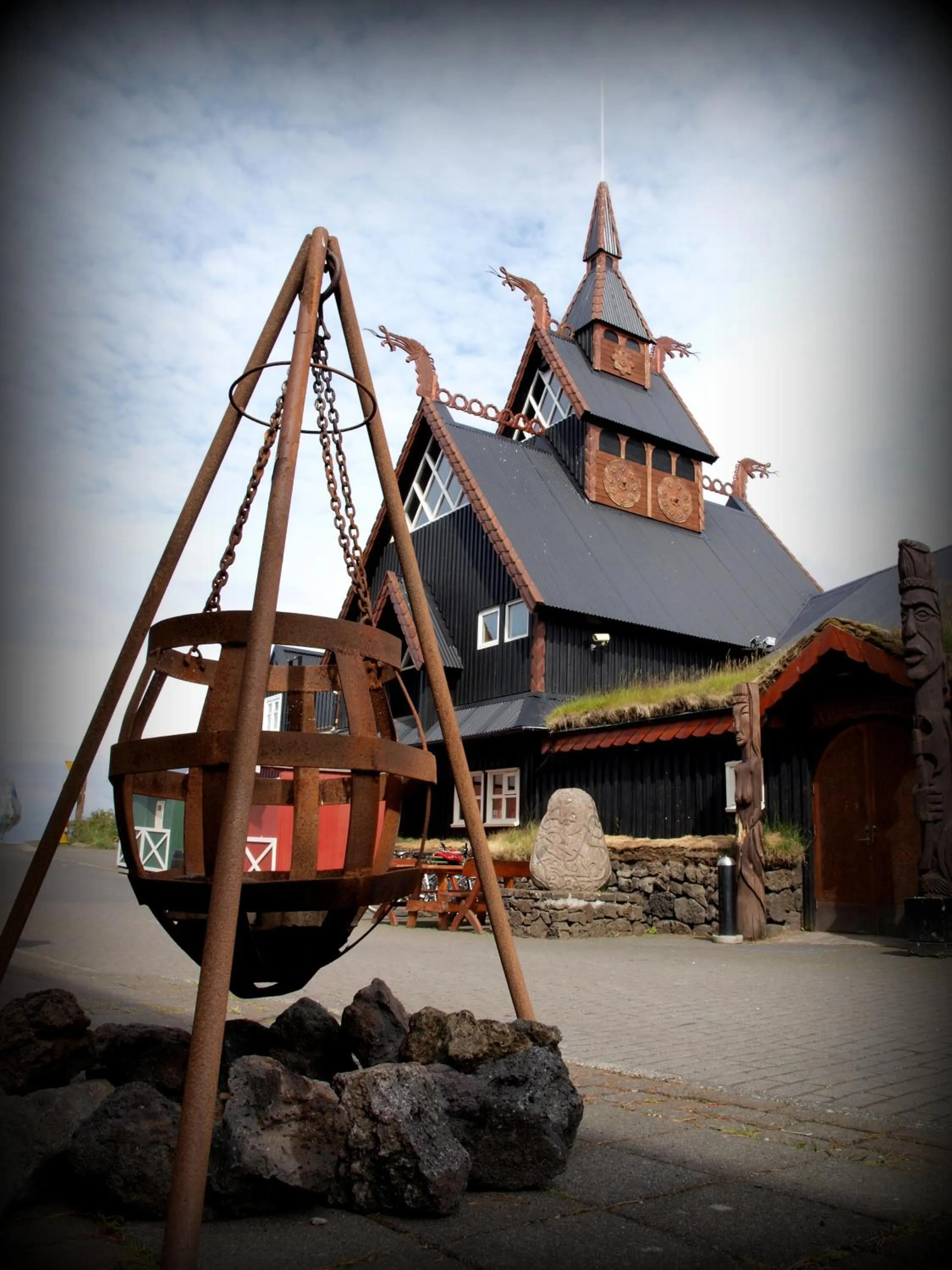 Facade/entrance in Hotel Viking