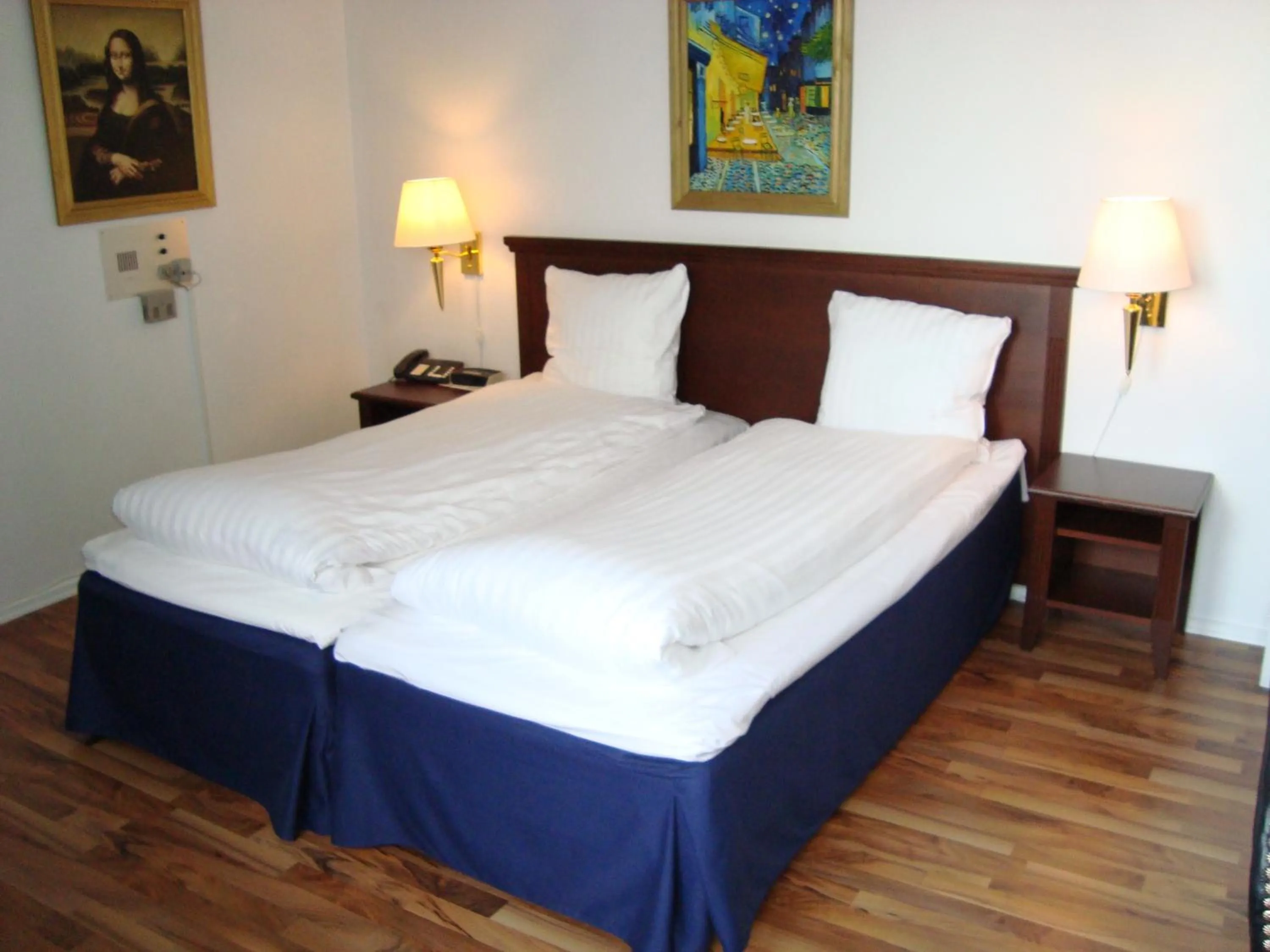 Bed in Hotel Phønix Hjørring