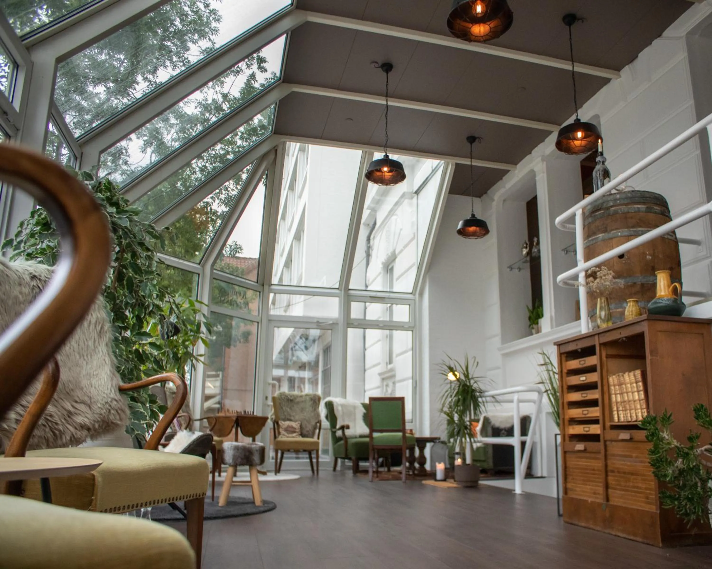 Lounge or bar in Hotel Phønix Hjørring