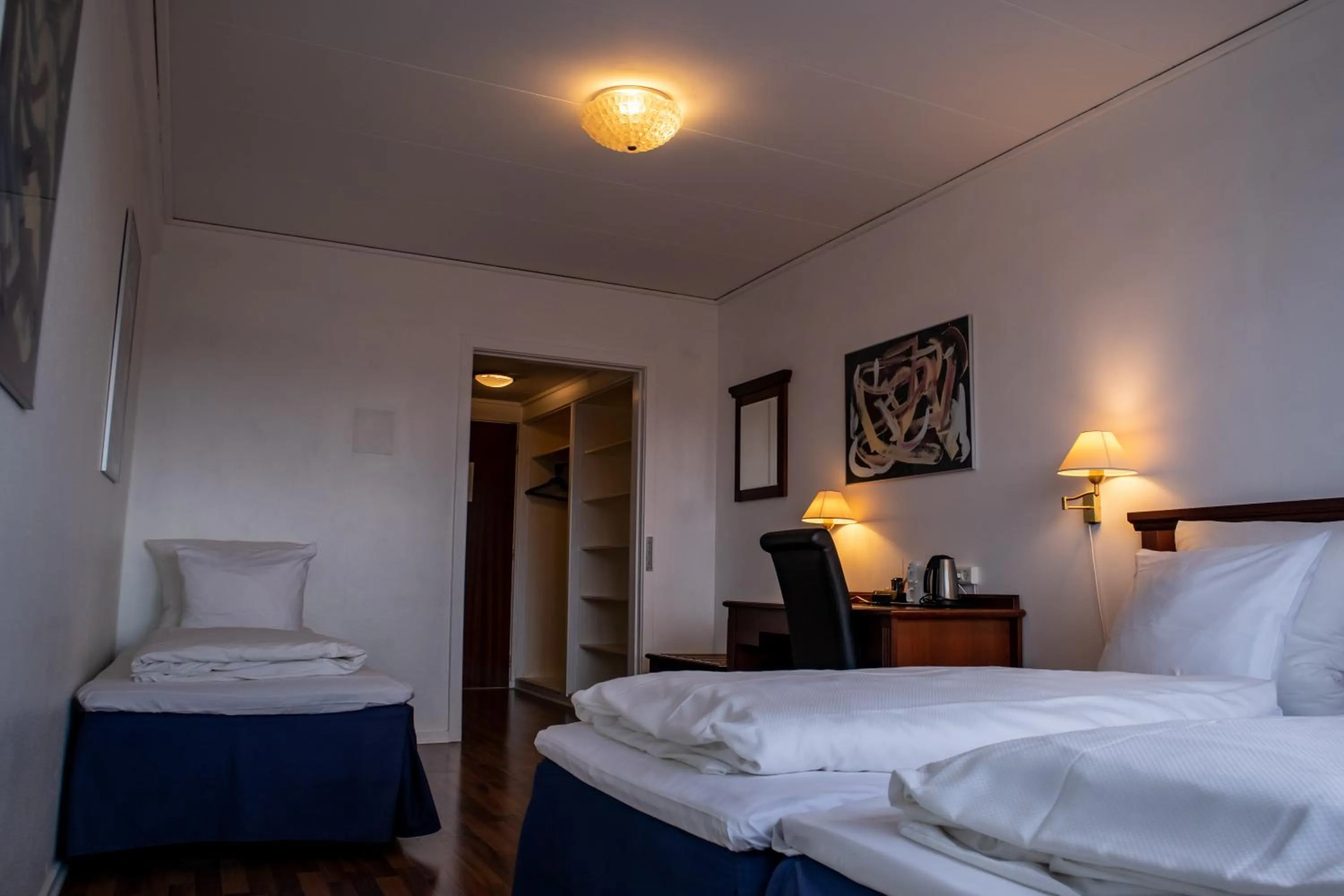 Bed in Hotel Phønix Hjørring