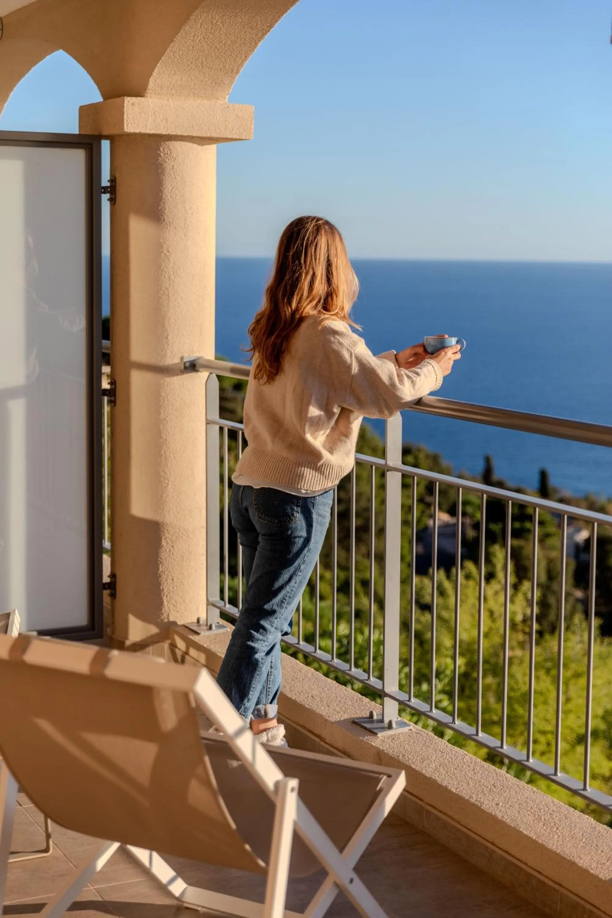 Property building in Hôtel La Villa Douce