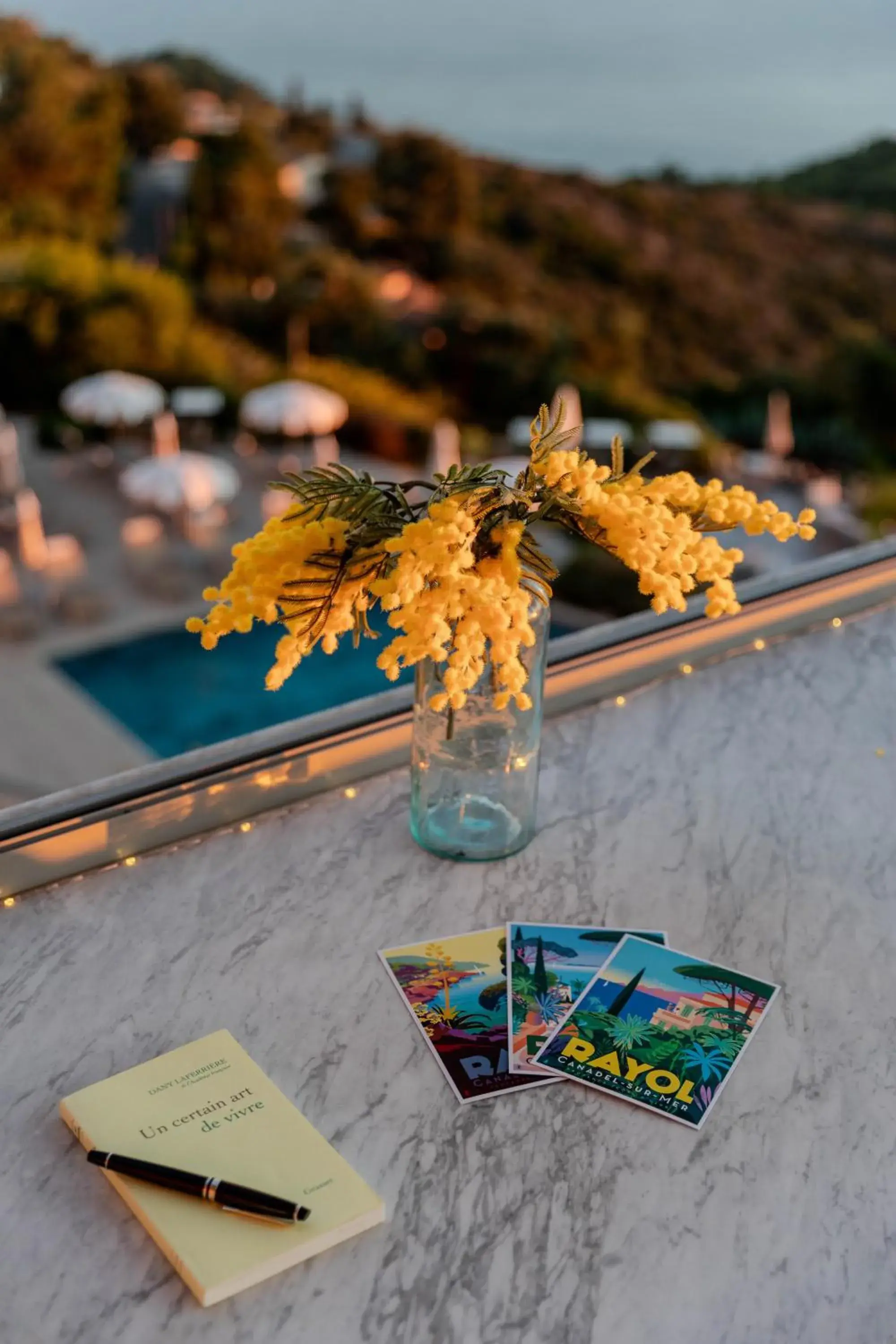 Property building in Hôtel La Villa Douce Property building in Hôtel La Villa Douce