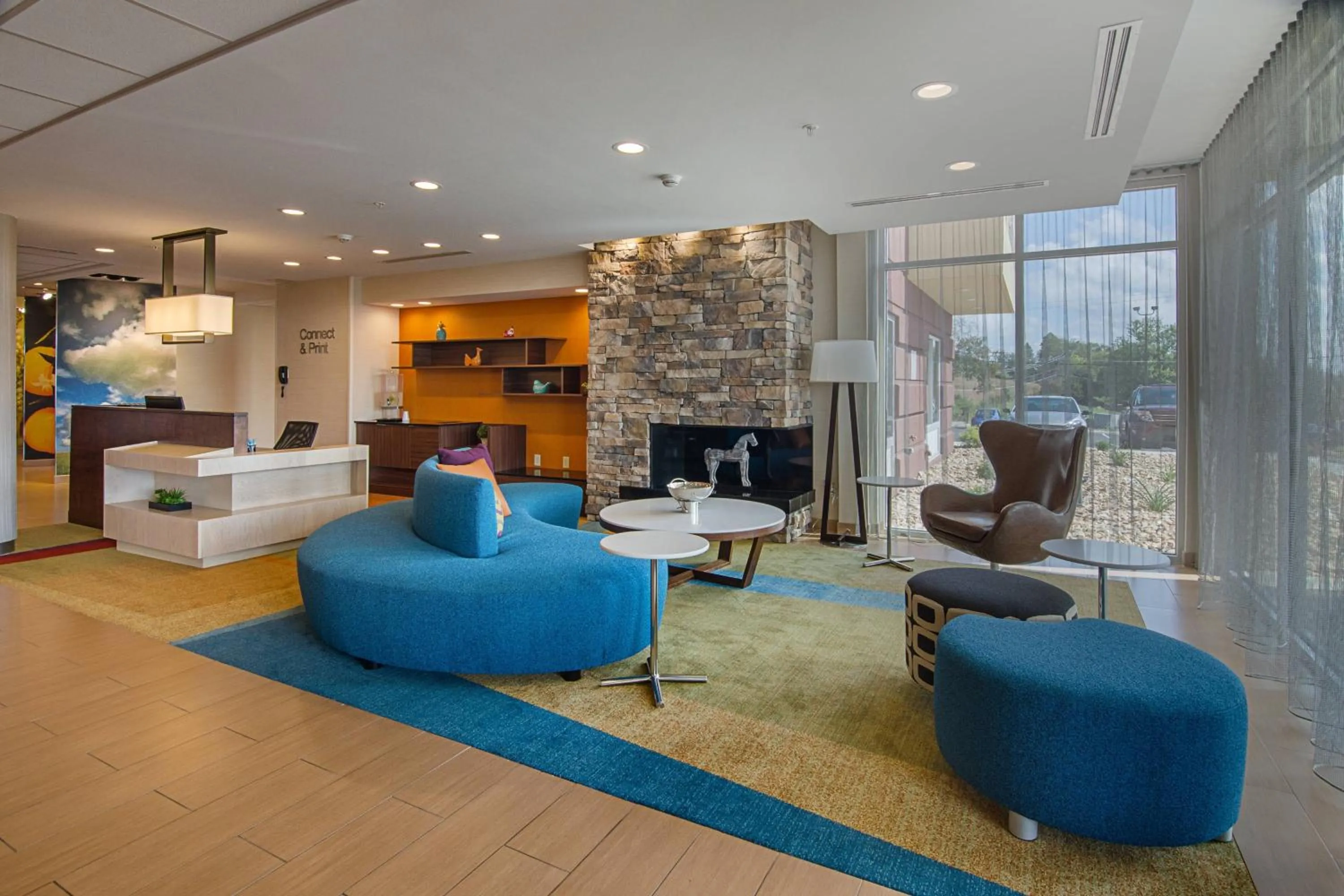 Lobby or reception in Fairfield Inn & Suites by Marriott Abingdon