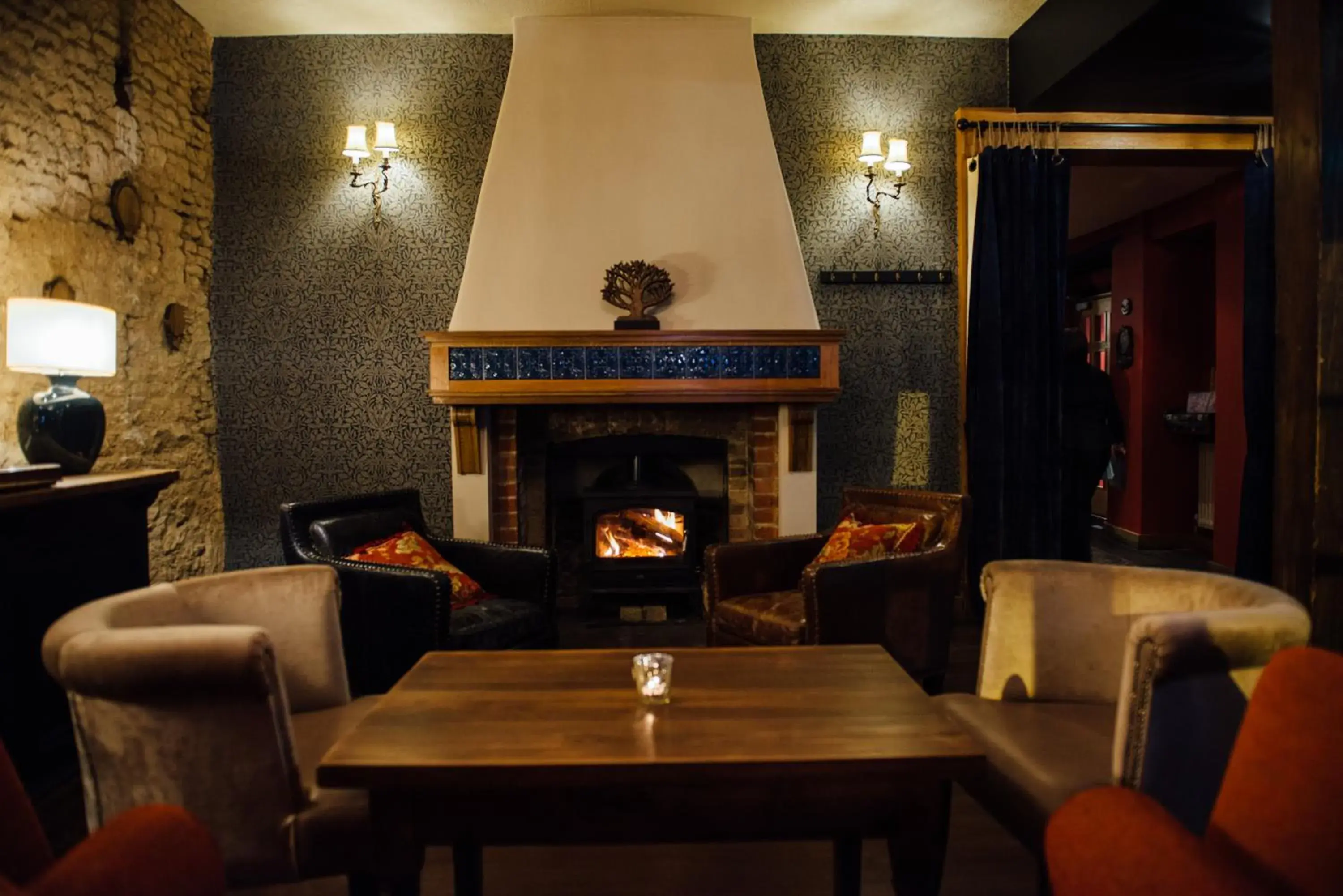 Lounge or bar in The Blue Boar Lounge or bar in The Blue Boar