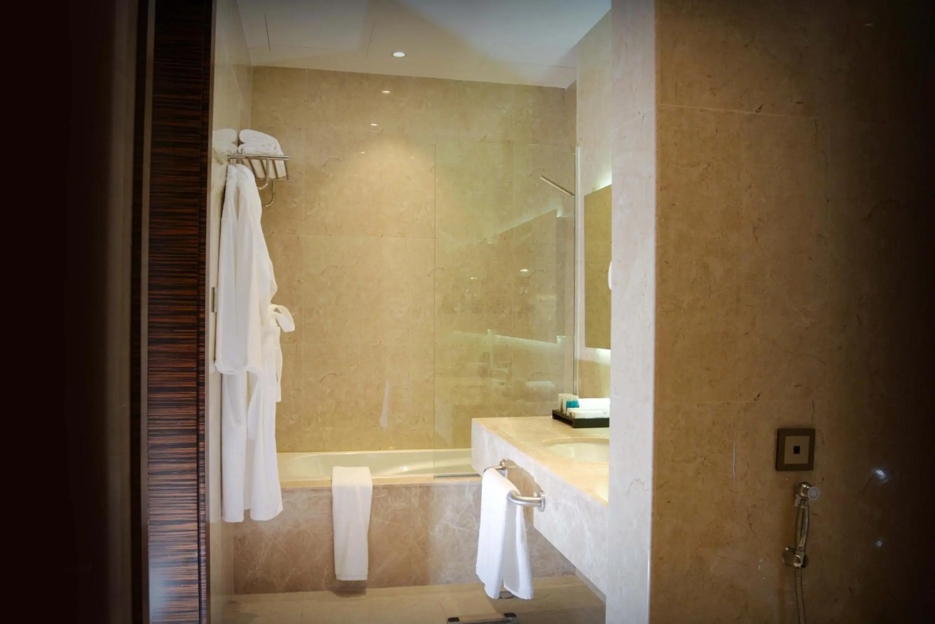 Bathroom in Warwick Al Khobar Bathroom in Warwick Al Khobar