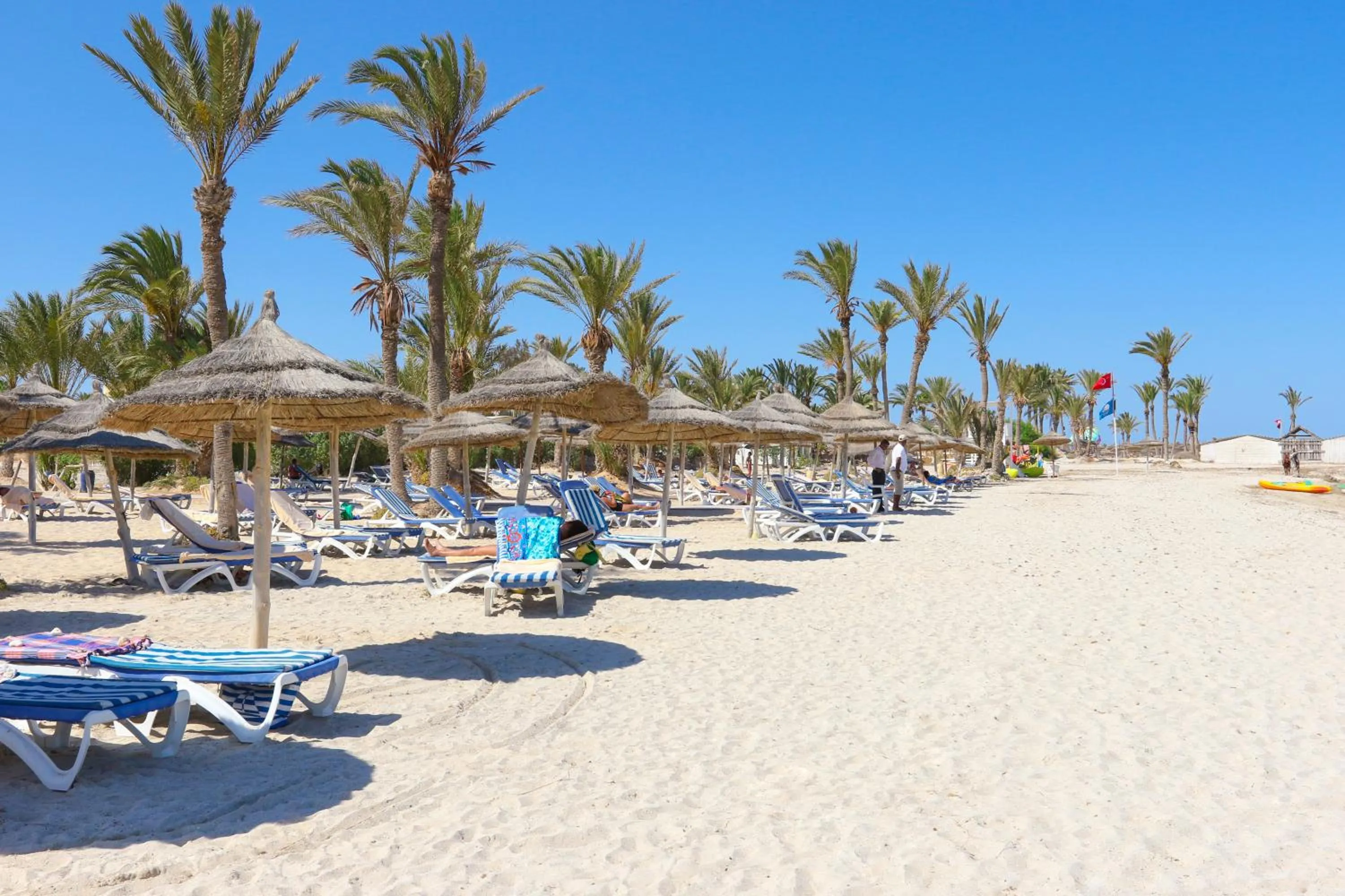 Beach in Club Palm Azur Families and Couples