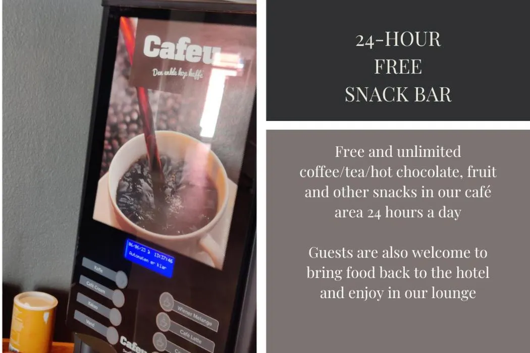 Restaurant/places to eat in CentralHotellet