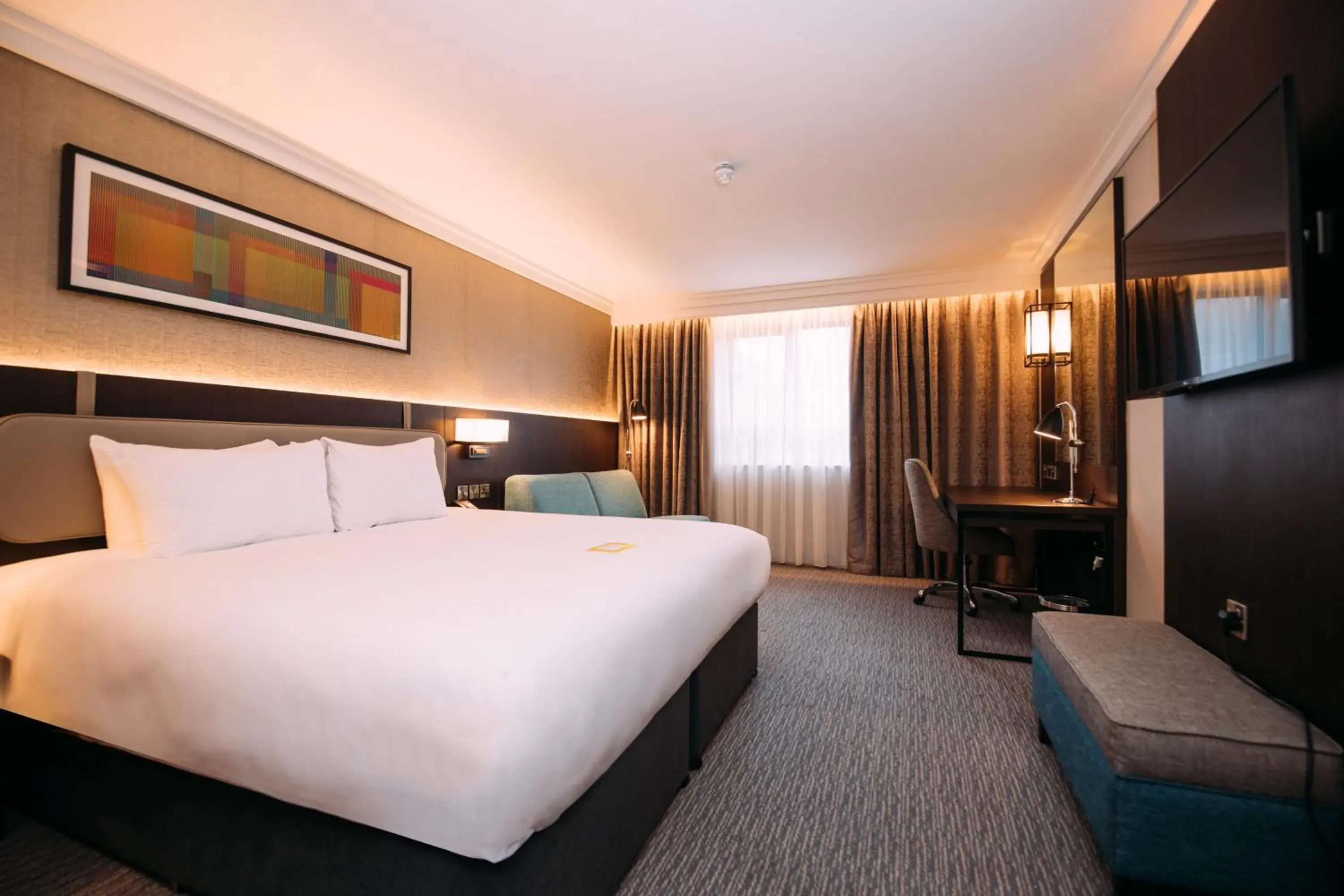 Bedroom, Bed in Crowne Plaza - Belfast by IHG Bedroom, Bed in Crowne Plaza - Belfast by IHG