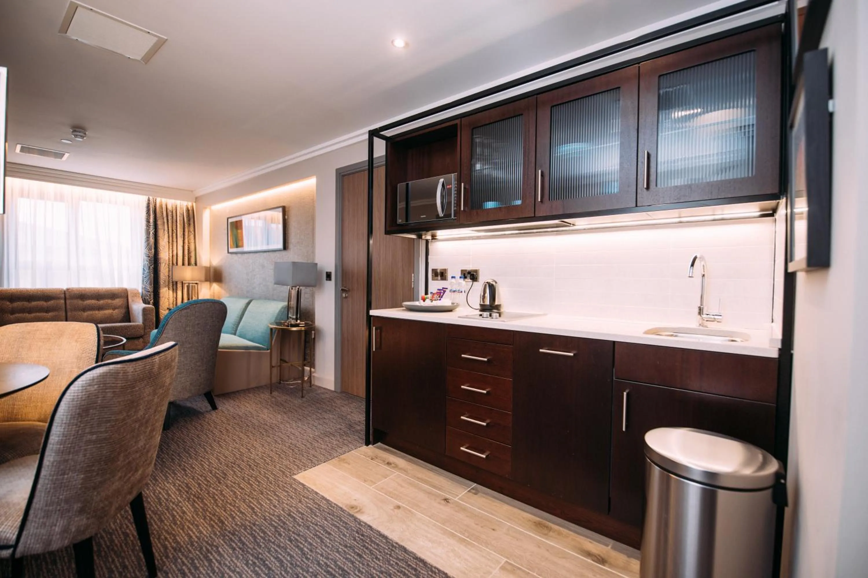 kitchen in Crowne Plaza - Belfast by IHG