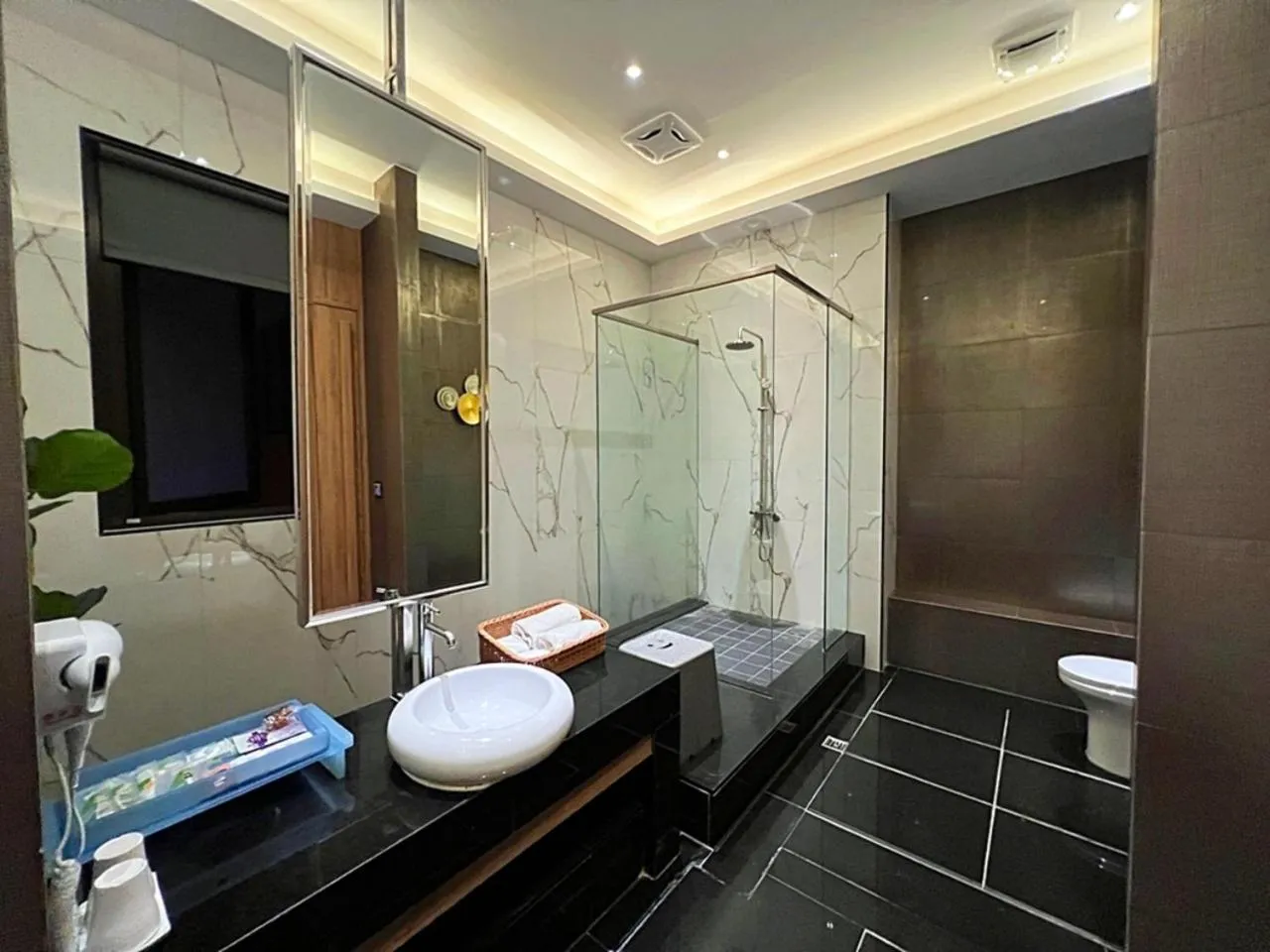 Bathroom in Aquarius Motel