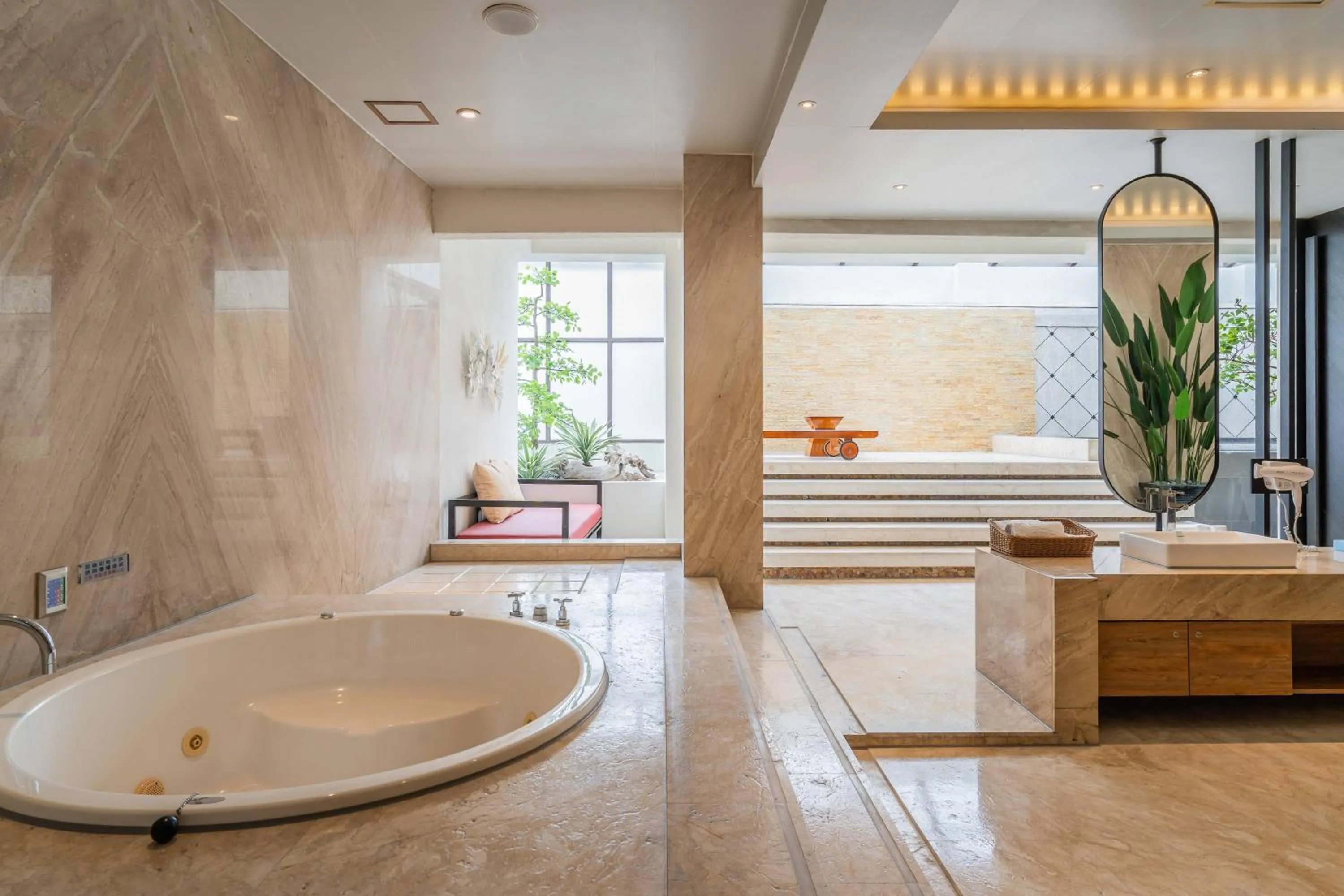 Bathroom in Aquarius Motel