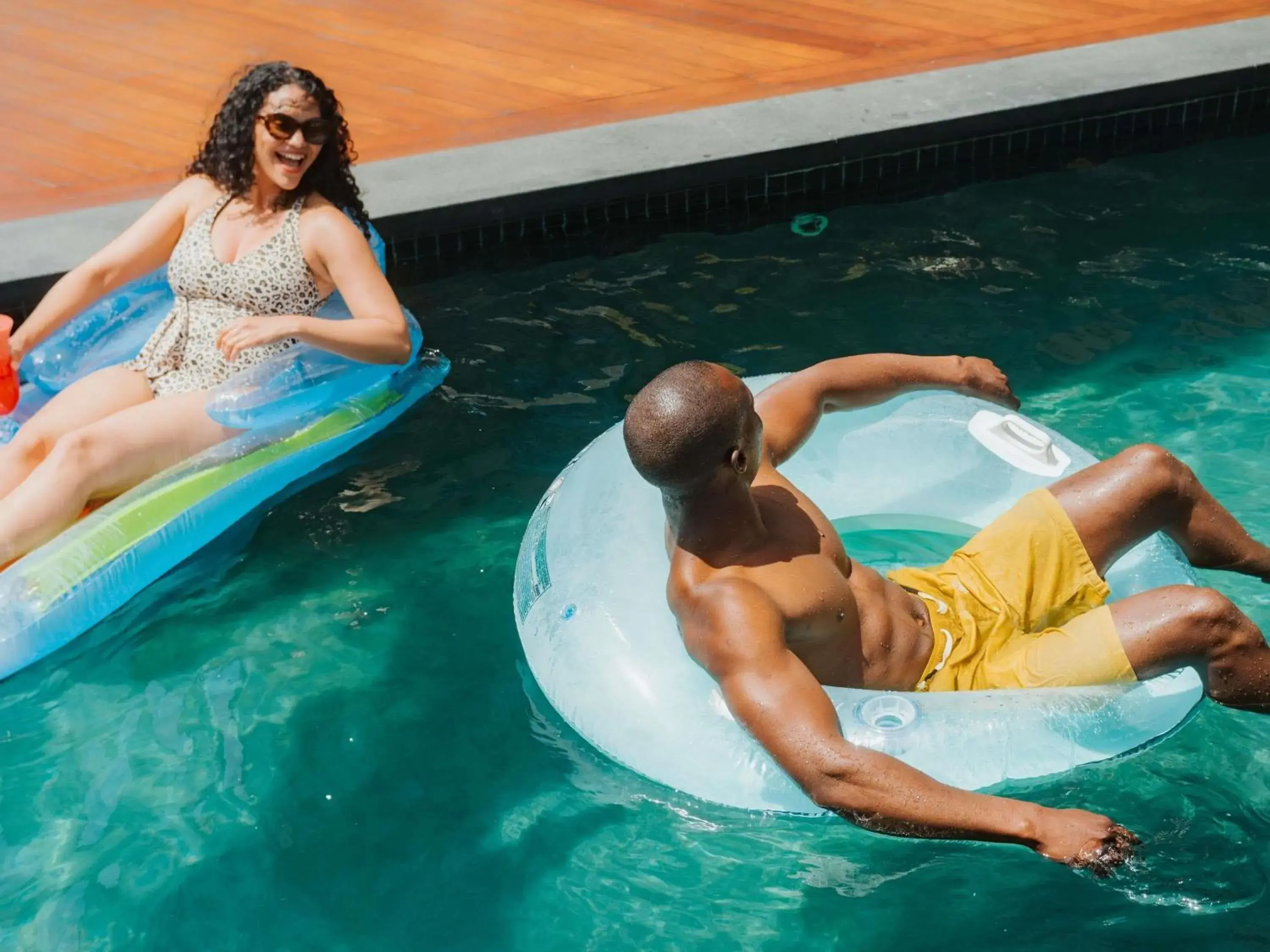 Pool view in Pullman Cape Town City Centre Pool view in Pullman Cape Town City Centre