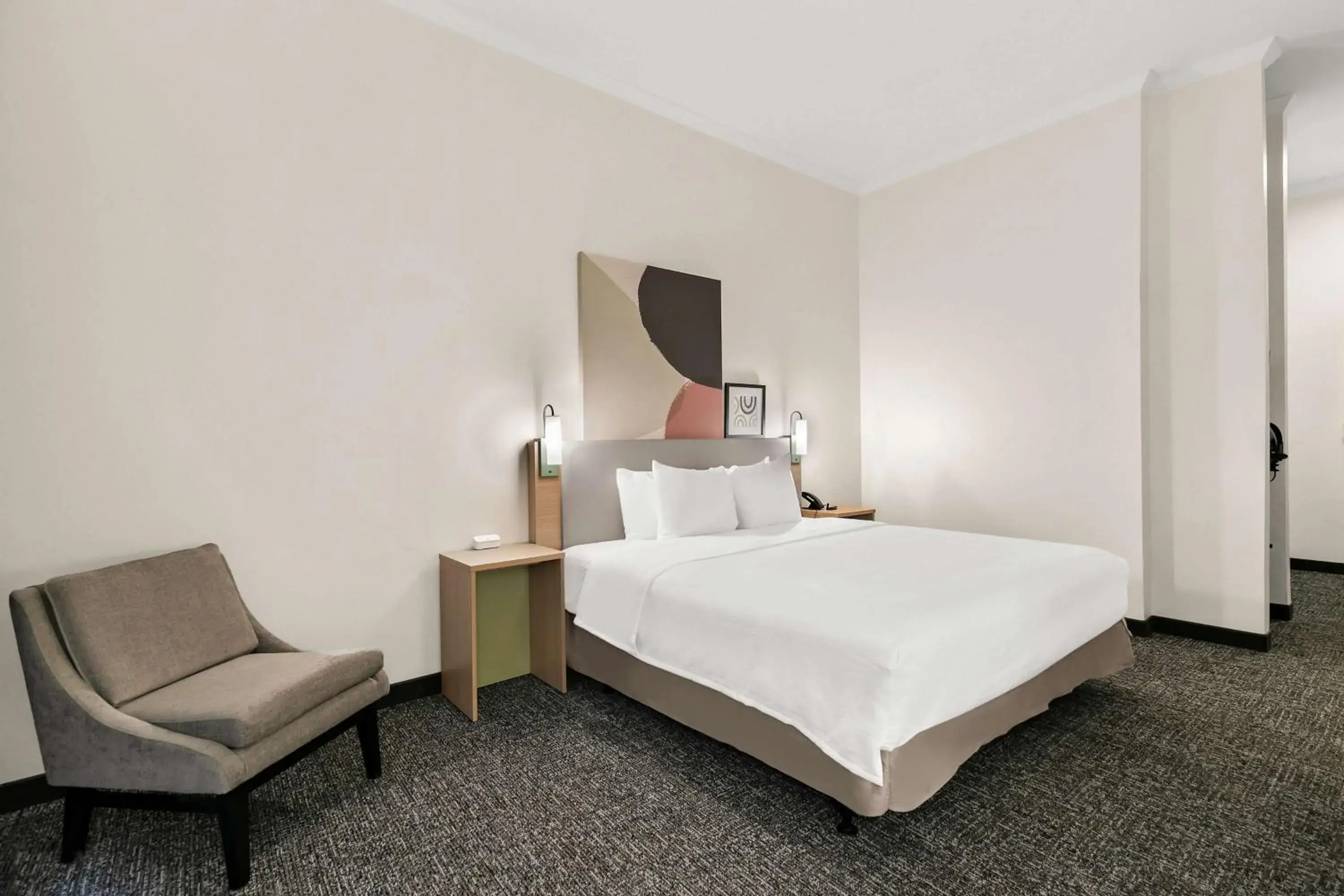 Bed in Spark by Hilton Commerce, GA Bed in Spark by Hilton Commerce, GA